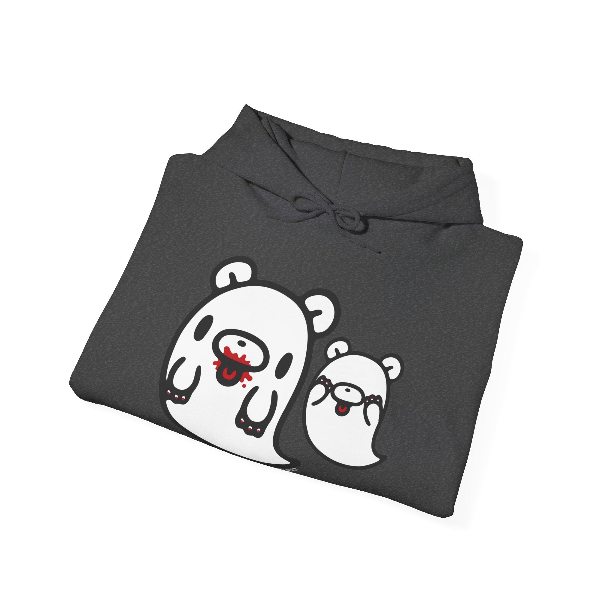 Halloween Ghostie Gloomy Bear - Traditional Hoodie