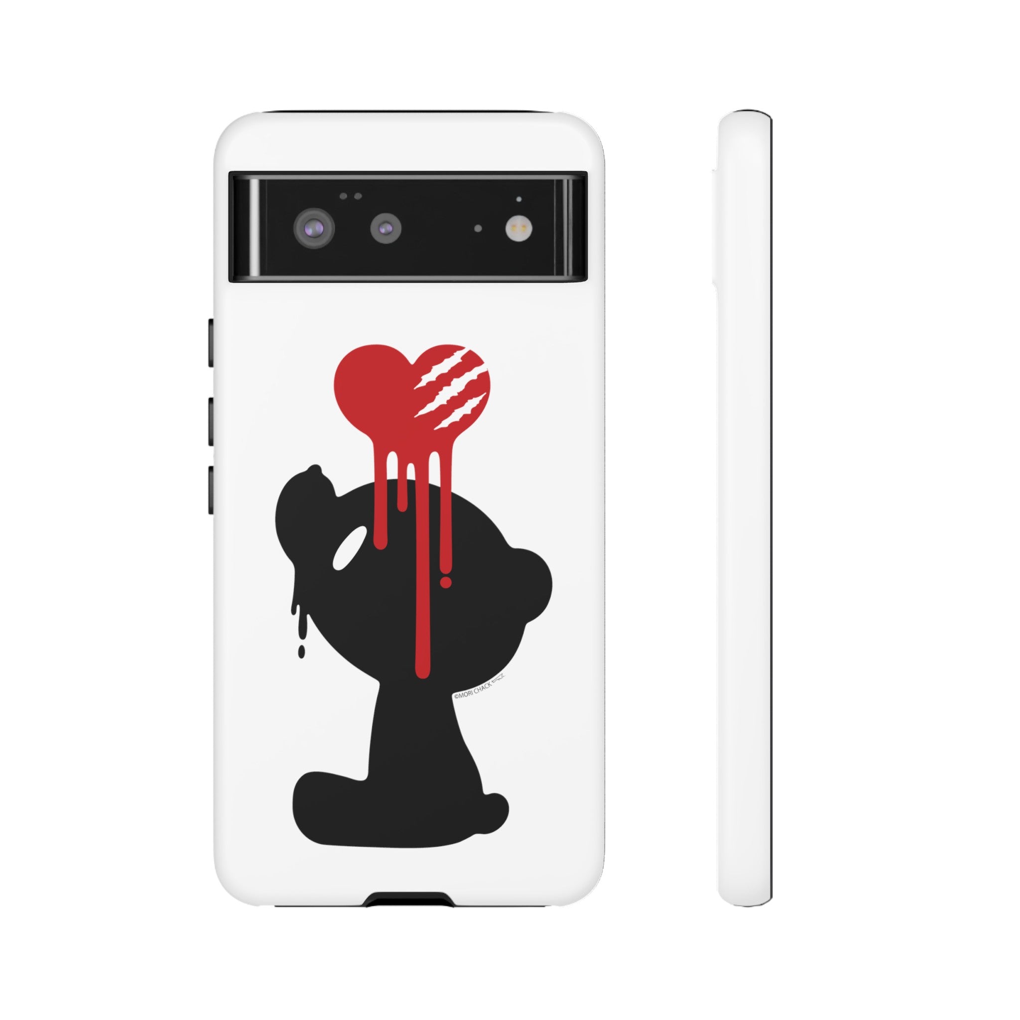 Gloomy Bear Heart - Dual Layer Phone Case