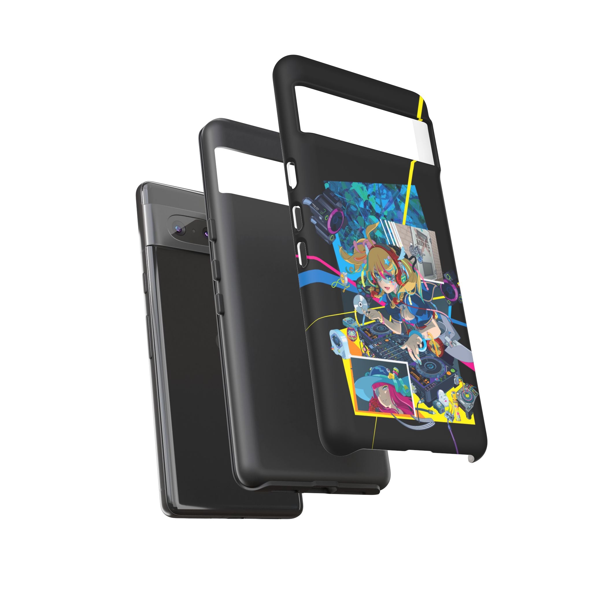 HYPERSONIC music club DJ VAL - Tough Phone Case