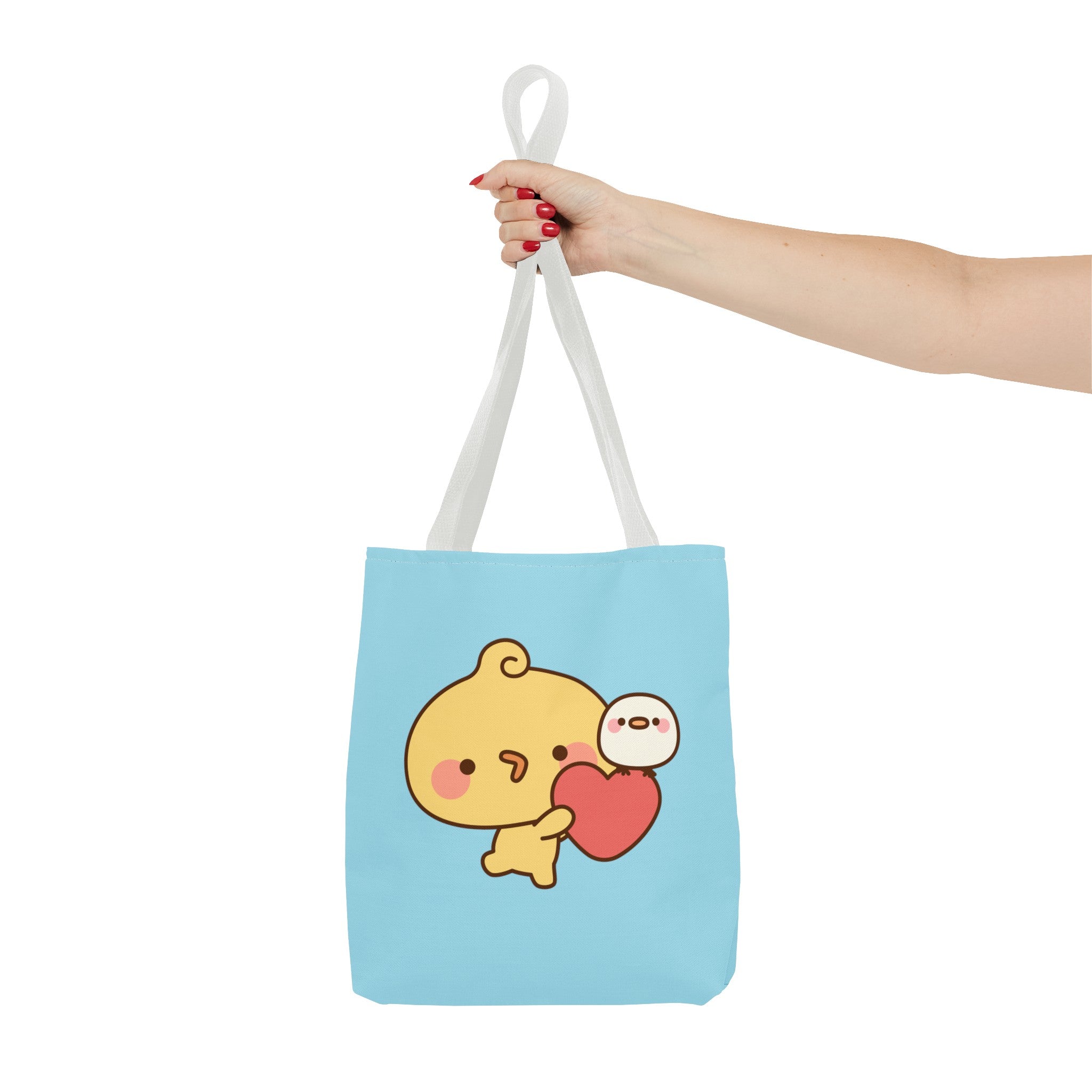 Piyomaru Heart Tote Bag