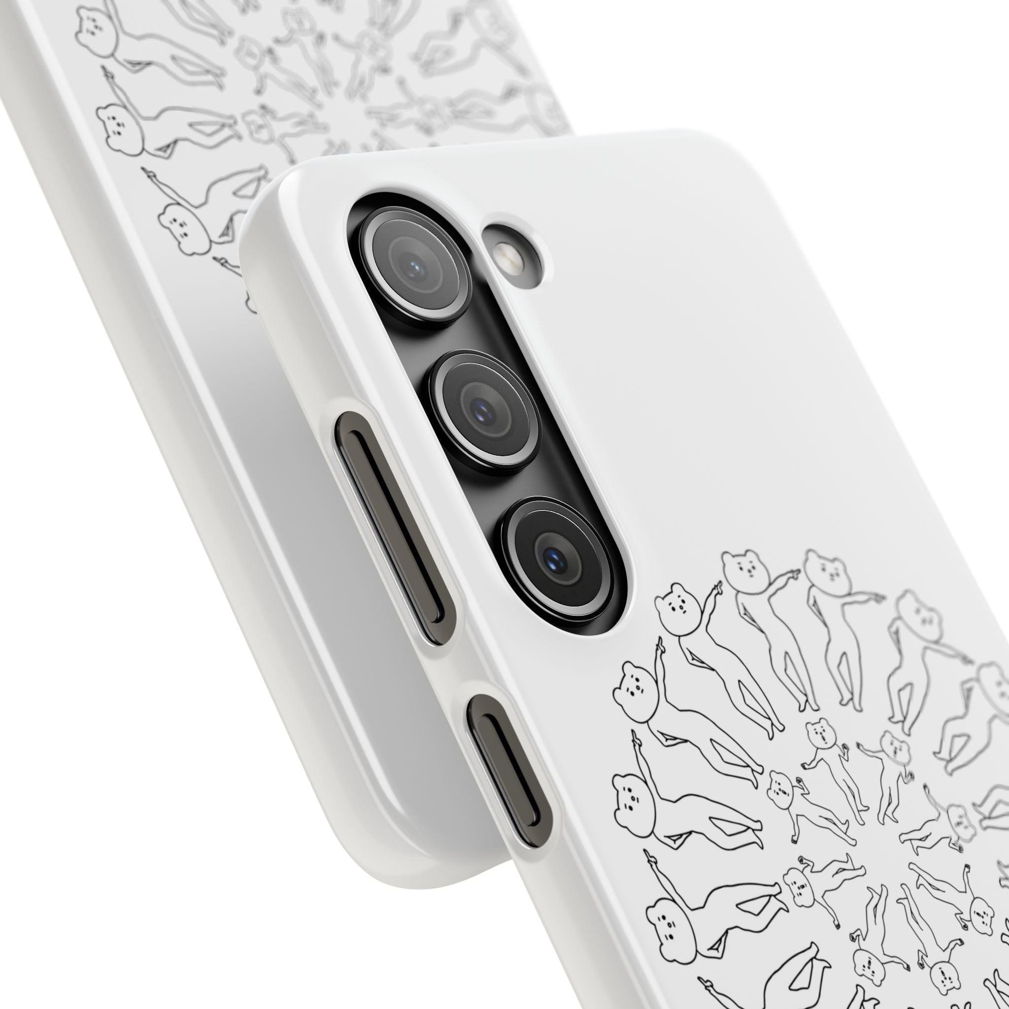 Betakkuma Swirl Pattern Phone Case