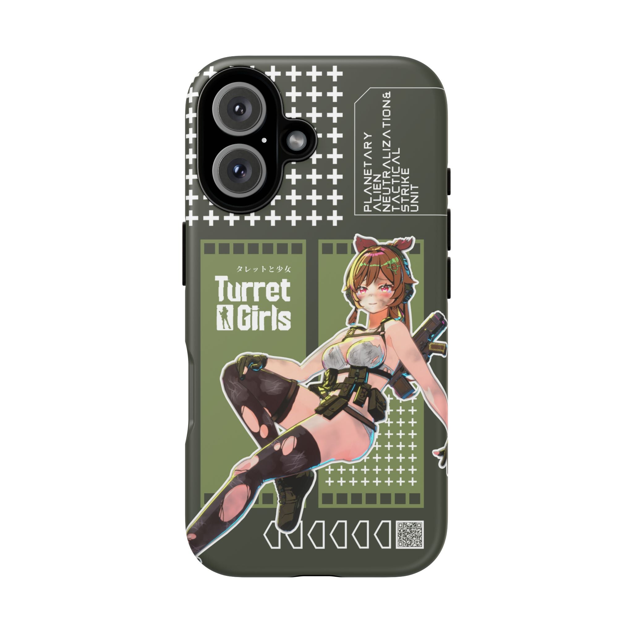 タレットガールズ - ぼろぼろのスマホケース