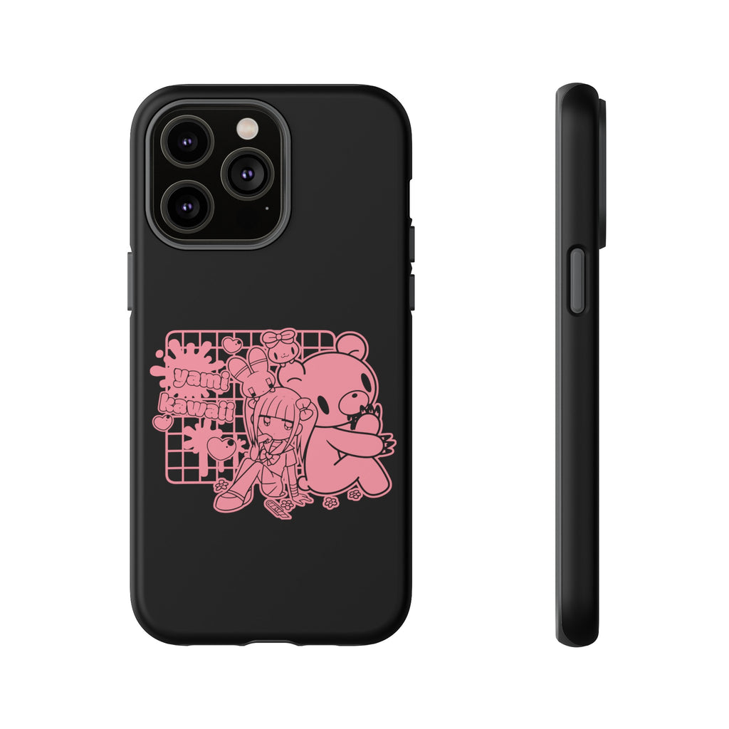 Menherachan X Gloomy Bear Yami Kawaii Phone Case