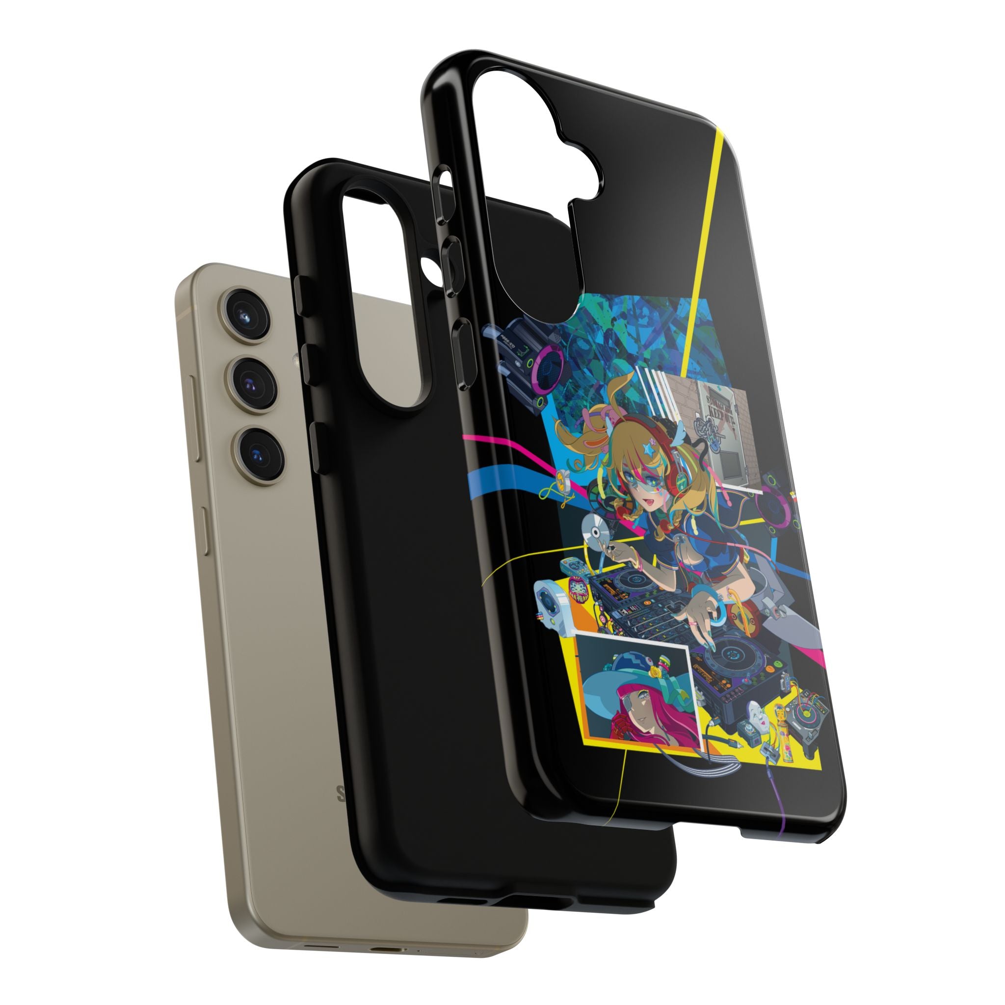HYPERSONIC music club DJ VAL - Tough Phone Case