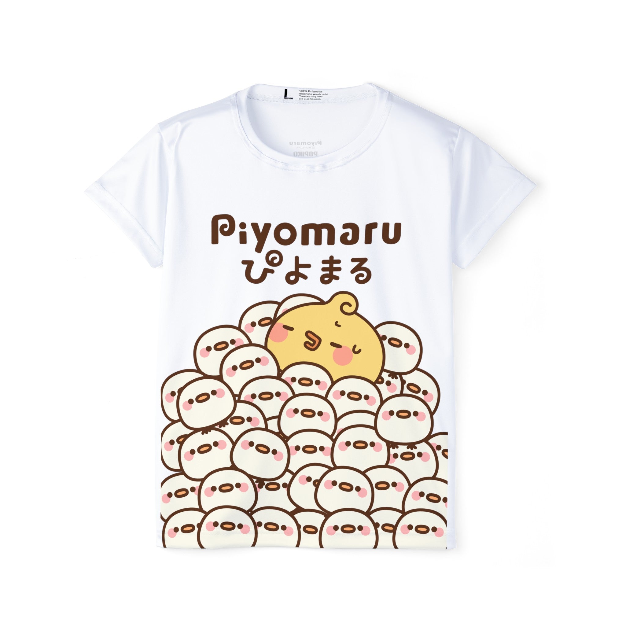 Piyomaru Mini Ball Dive Giant Print T