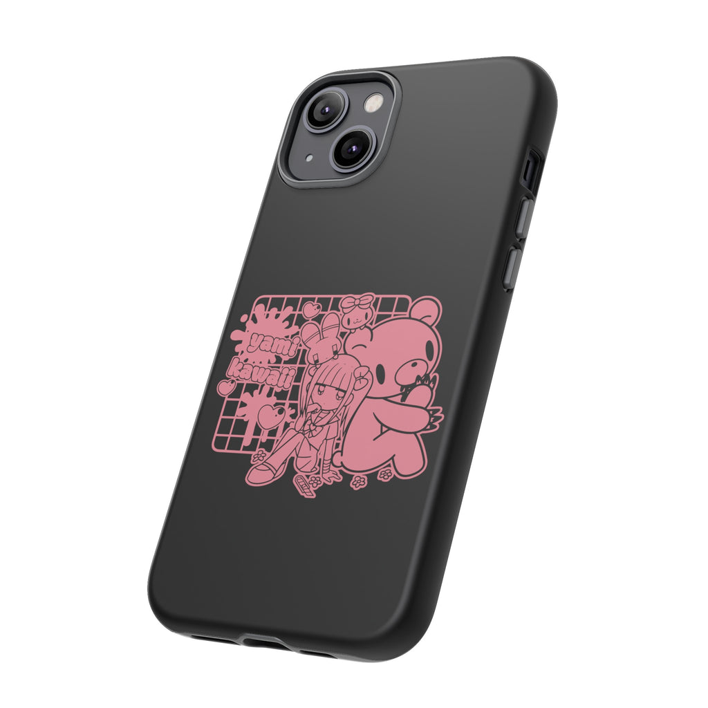 Menherachan X Gloomy Bear Yami Kawaii Phone Case