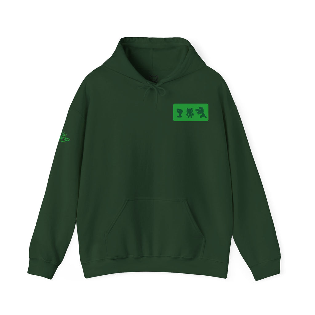 Very Green Gloomy Bear Hoodie