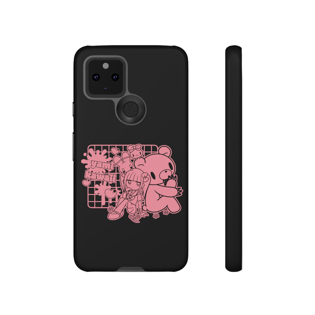 Menherachan X Gloomy Bear Yami Kawaii Phone Case