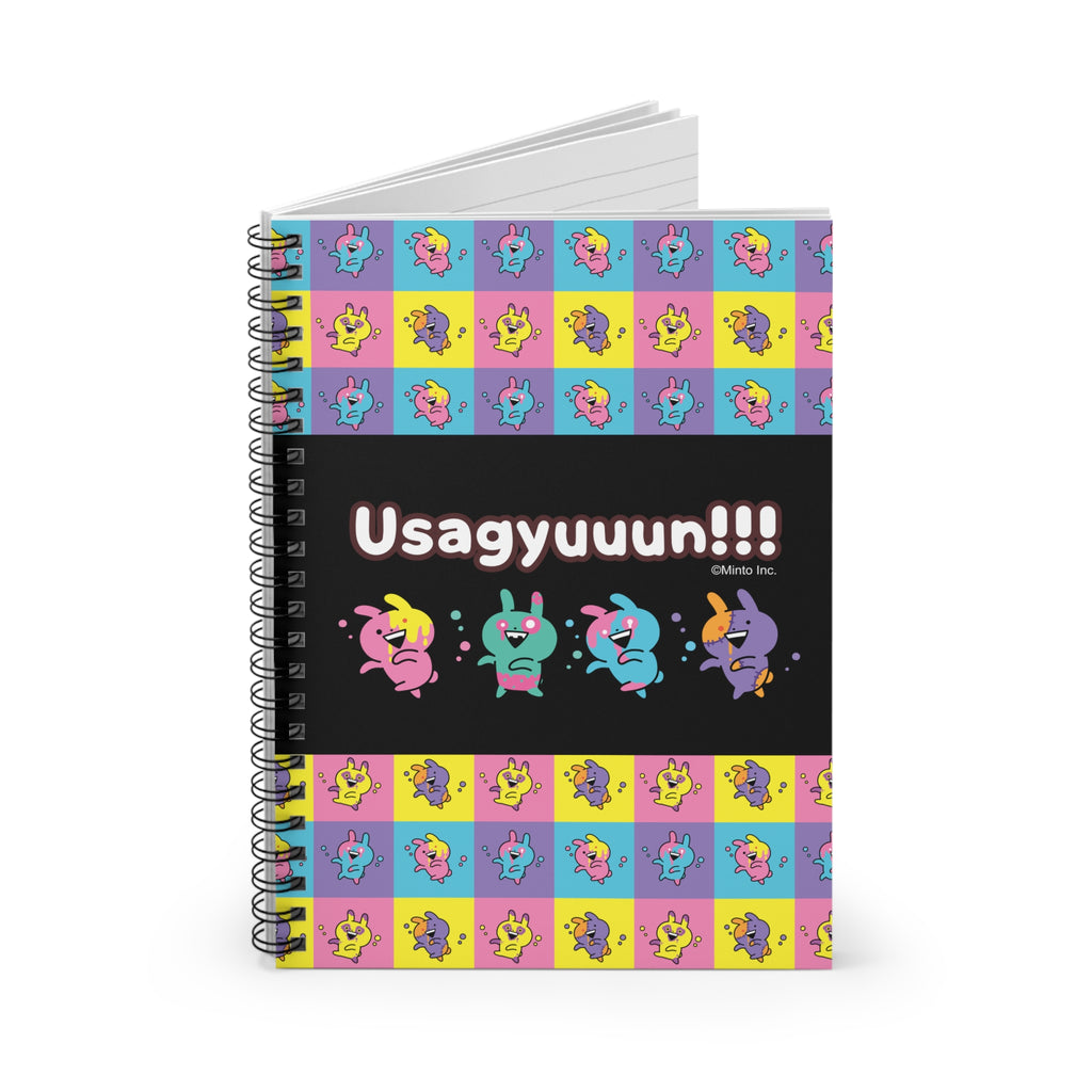 Usagyuuun!!! Zombie - Ruled Line Spiral Notebook