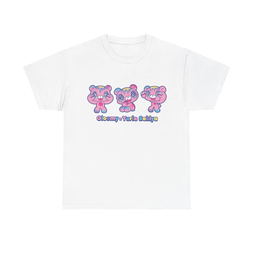 YURIE SEKIYA x GLOOMY BEAR ⭐️  GLOOMY TRIO Tee