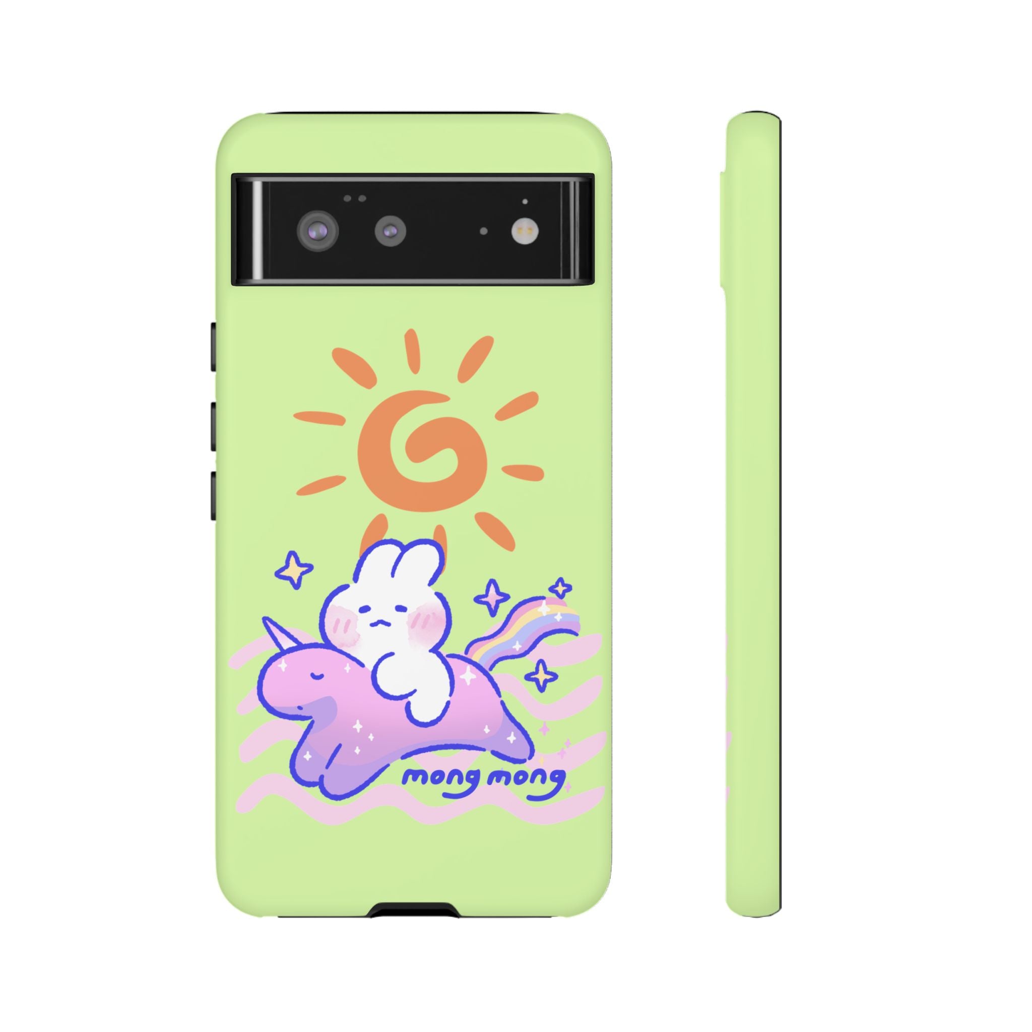 Lovely Mong Mong Ride a Unicorn Phone Case