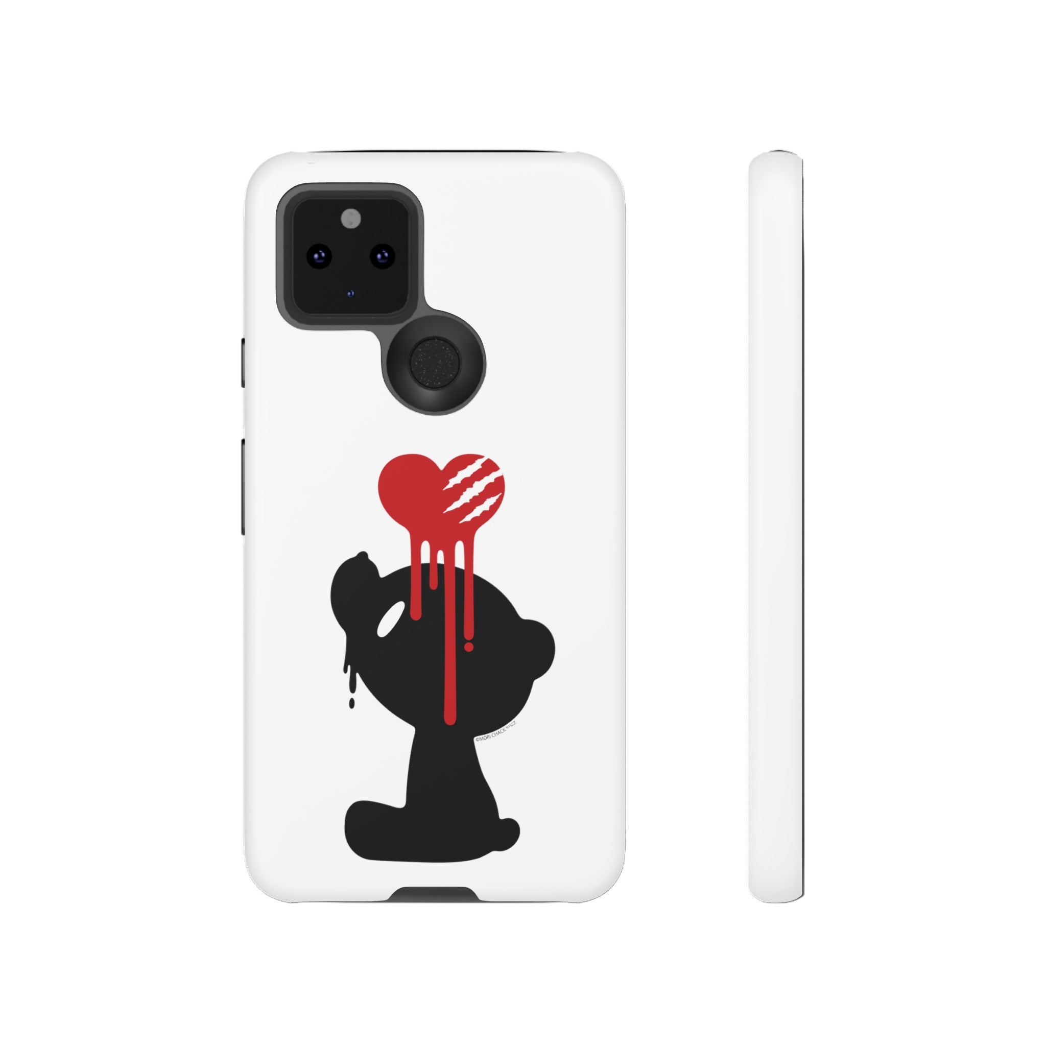 Gloomy Bear Heart - Dual Layer Phone Case