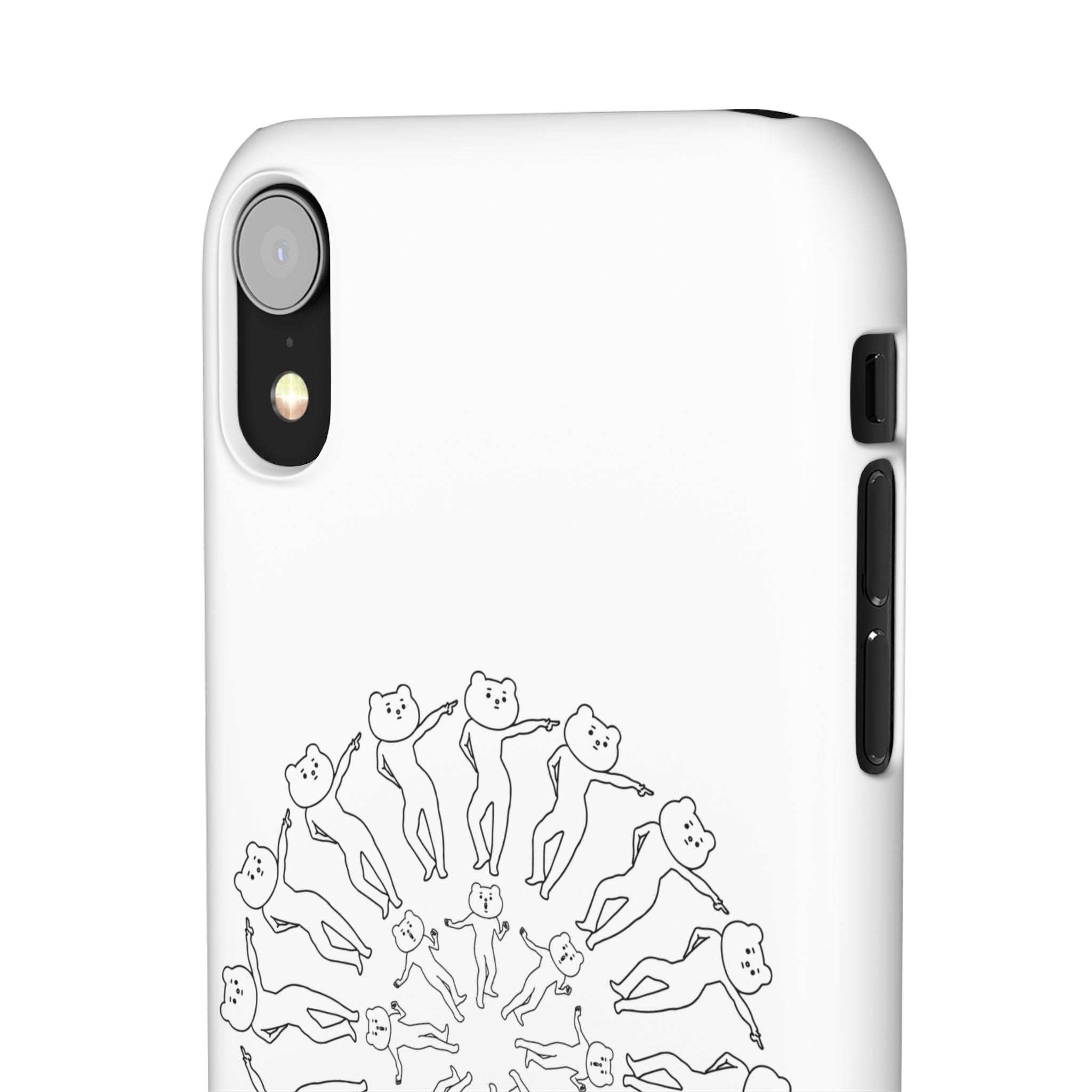 Betakkuma Swirl Pattern Phone Case