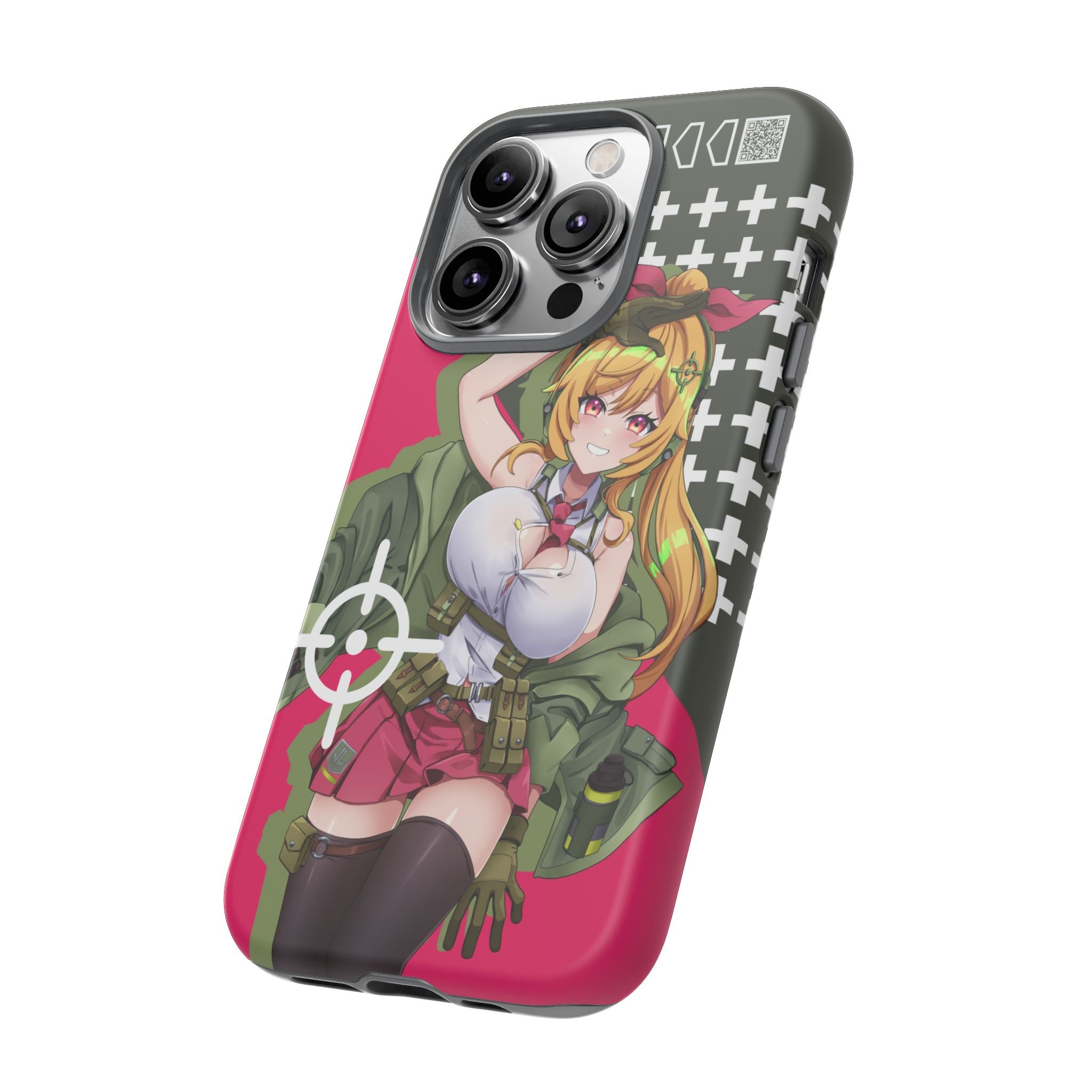 タレットガールズ - ロックオン スマホケース