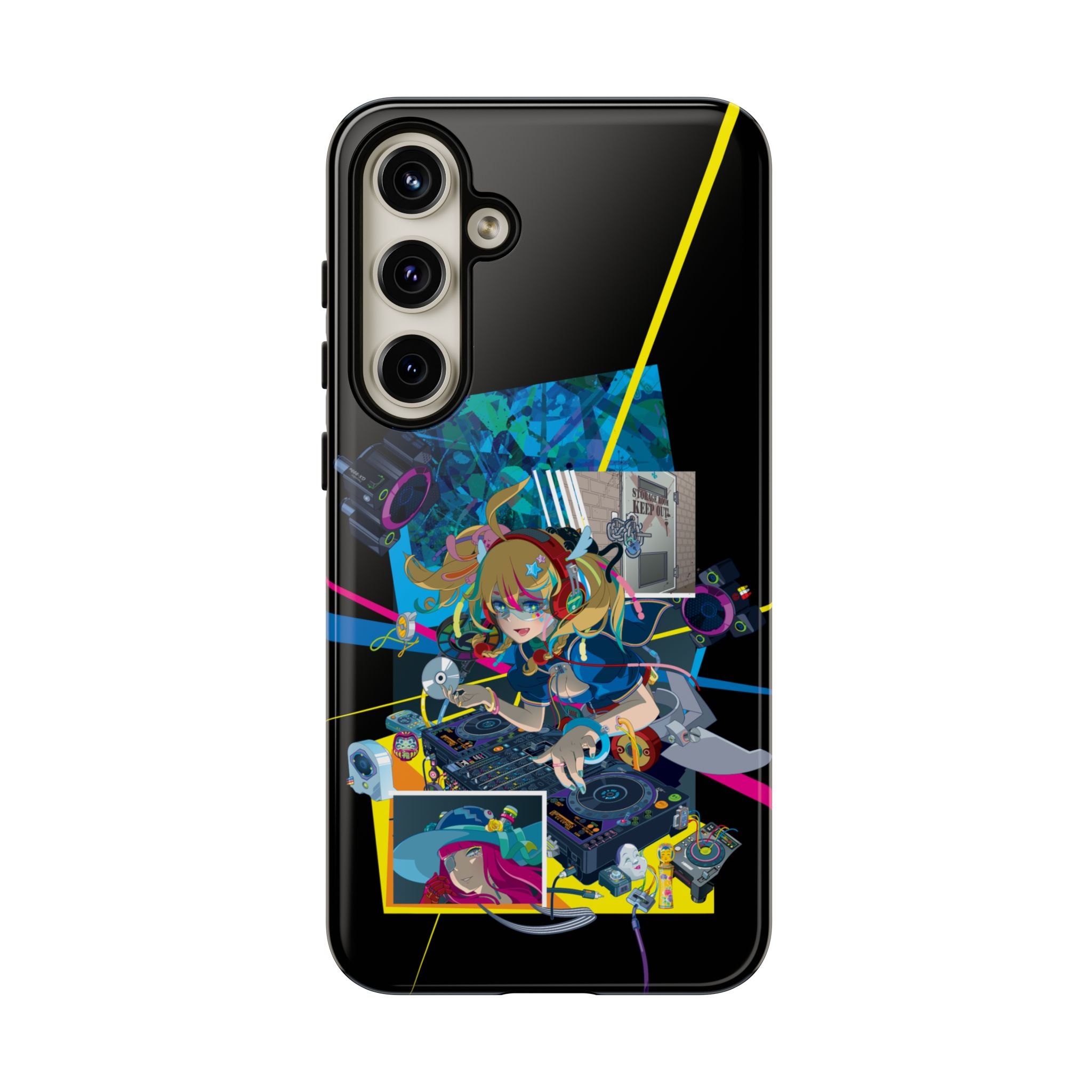 HYPERSONIC music club DJ VAL - Tough Phone Case