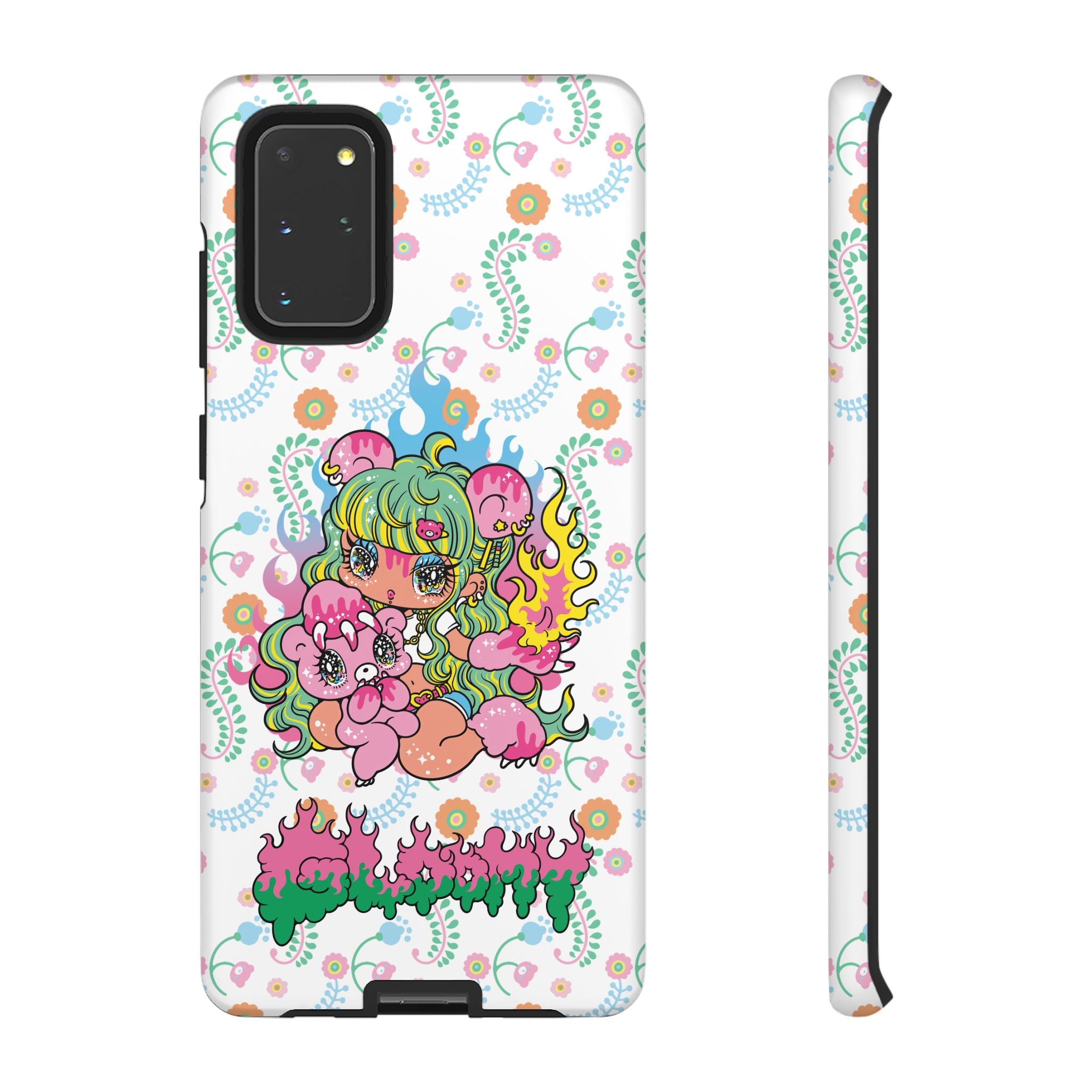 YURIE SEKIYA X GLOOMY BEAR ⭐️ FIRE GIRL PHONE CASE