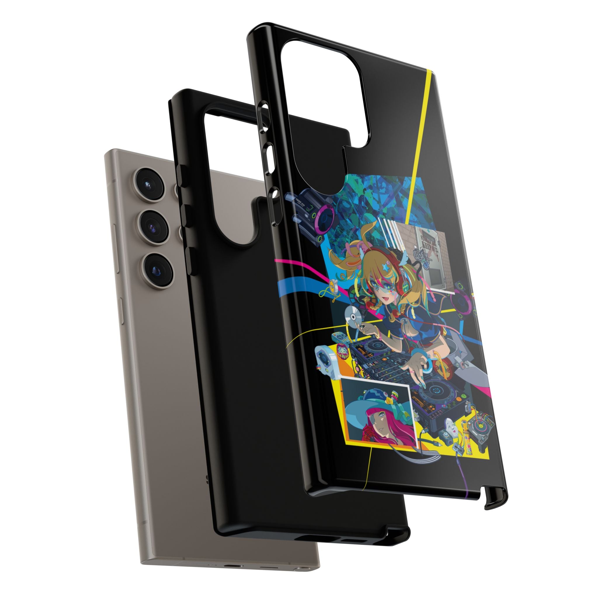 HYPERSONIC music club DJ VAL - Tough Phone Case