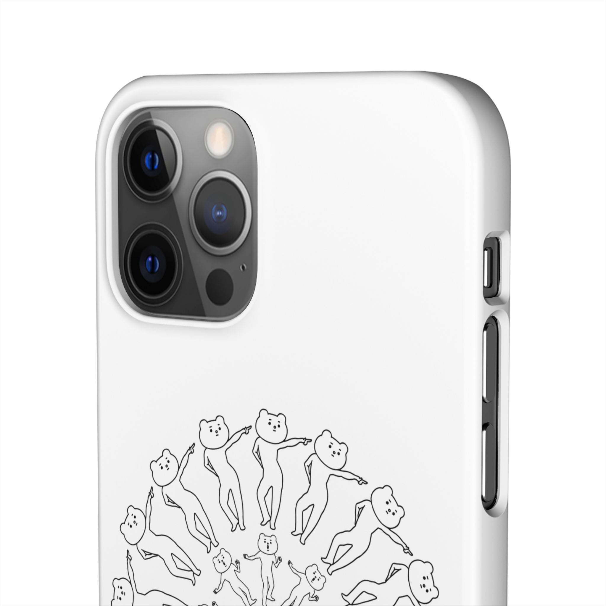 Betakkuma Swirl Pattern Phone Case