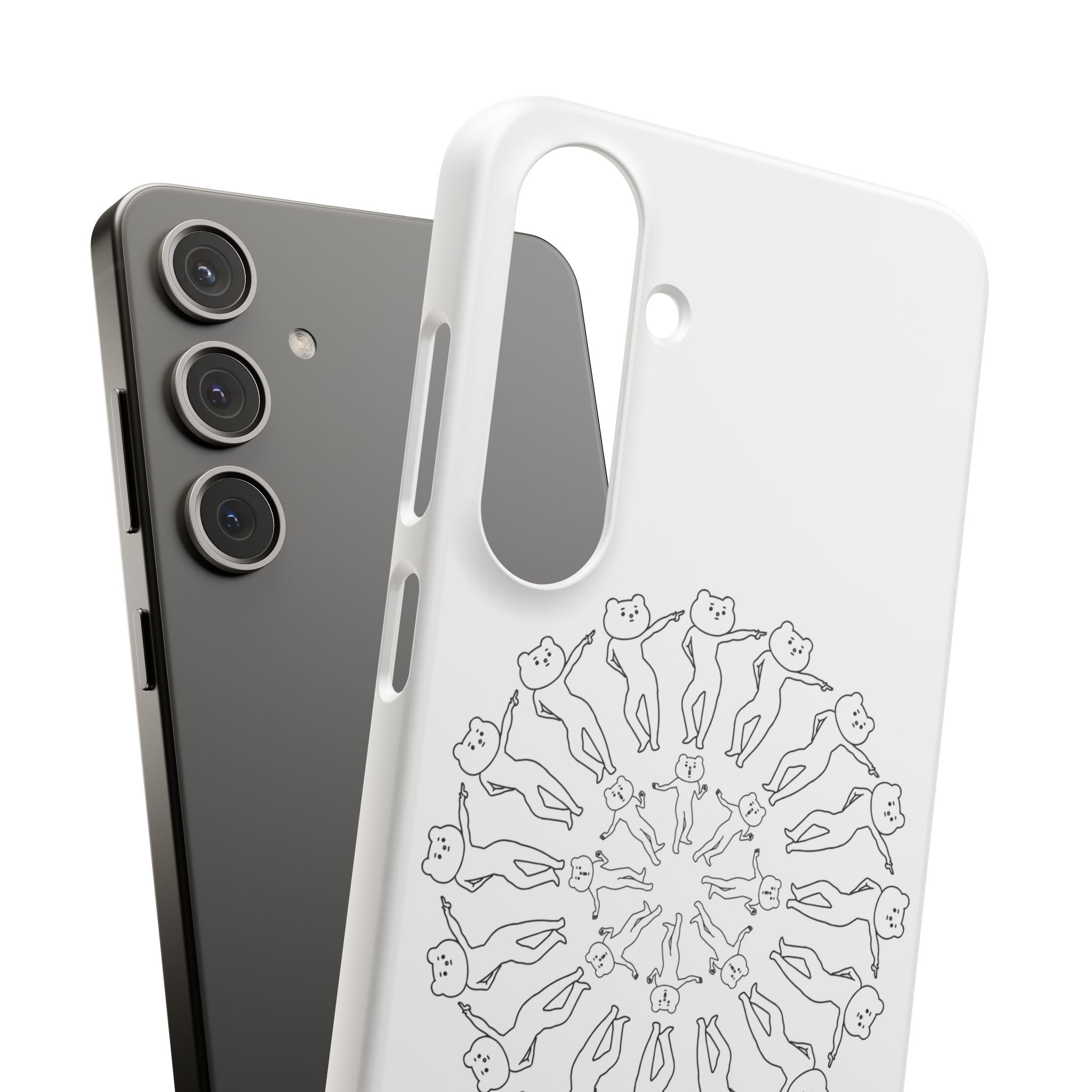 Betakkuma Swirl Pattern Phone Case