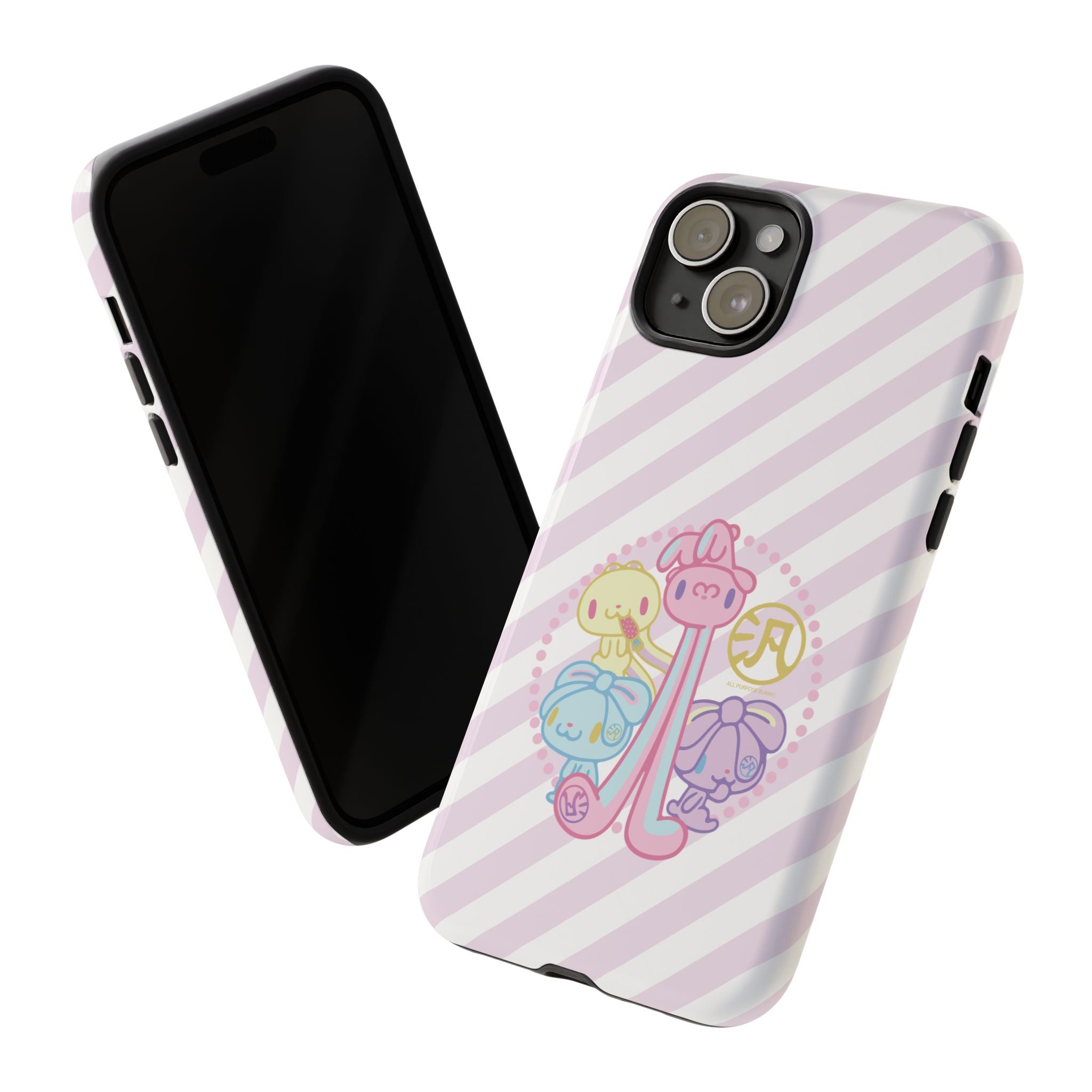 All Purpose Bunny Group Pastel Phone Case