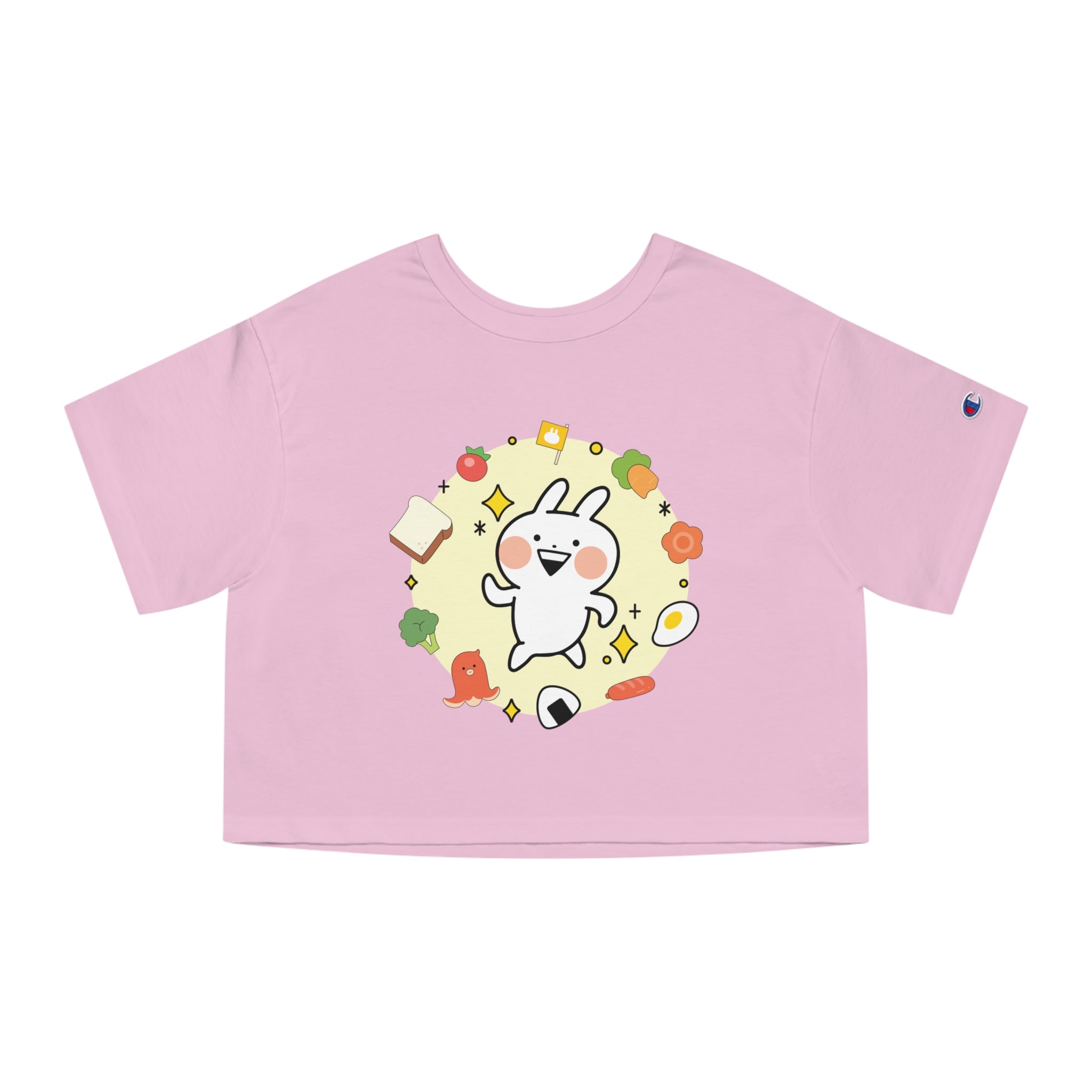 Usagyuuun T Champion Women's Heritage Cropped T-Shirt