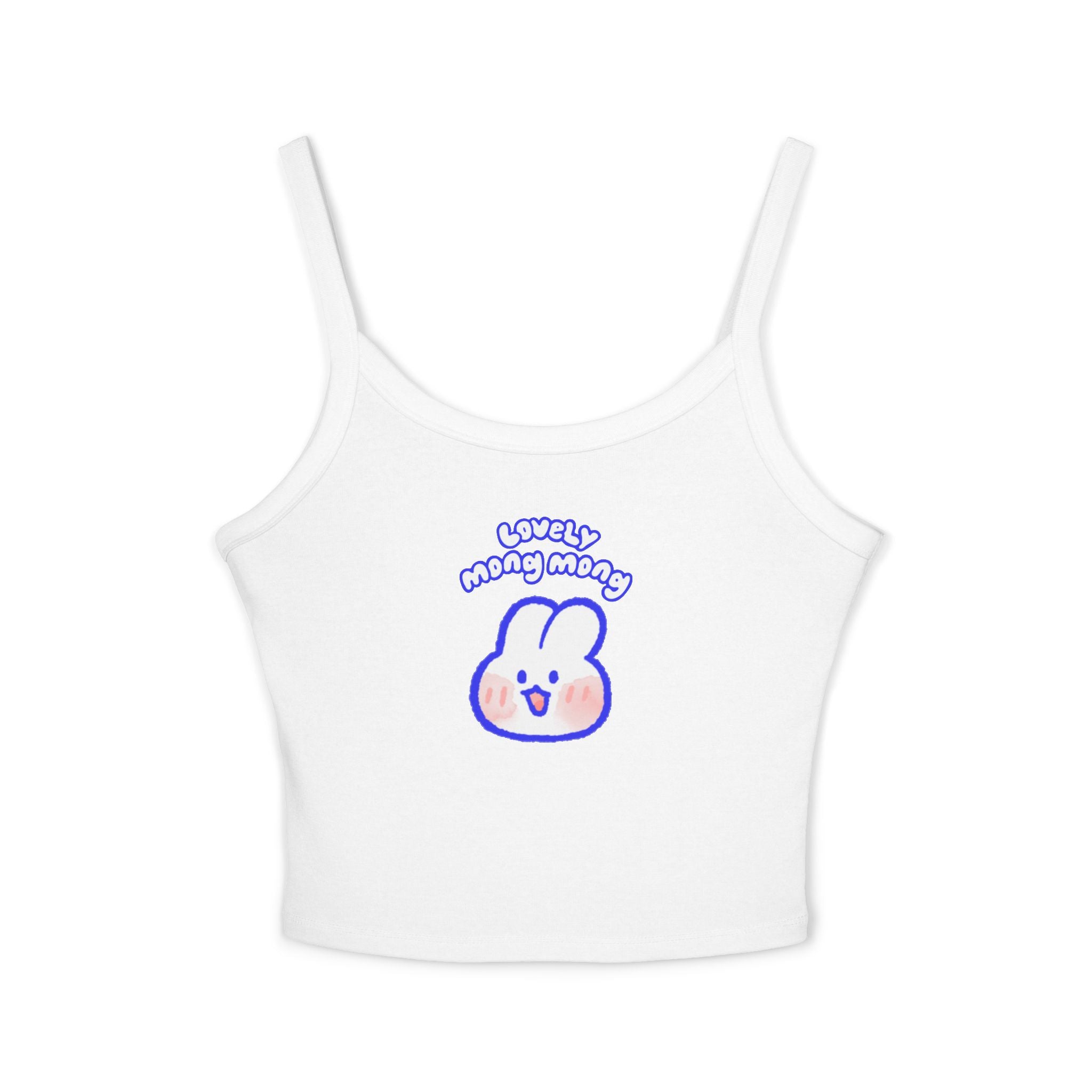 Lovely Mong Mong Spaghetti Strap Tank Top