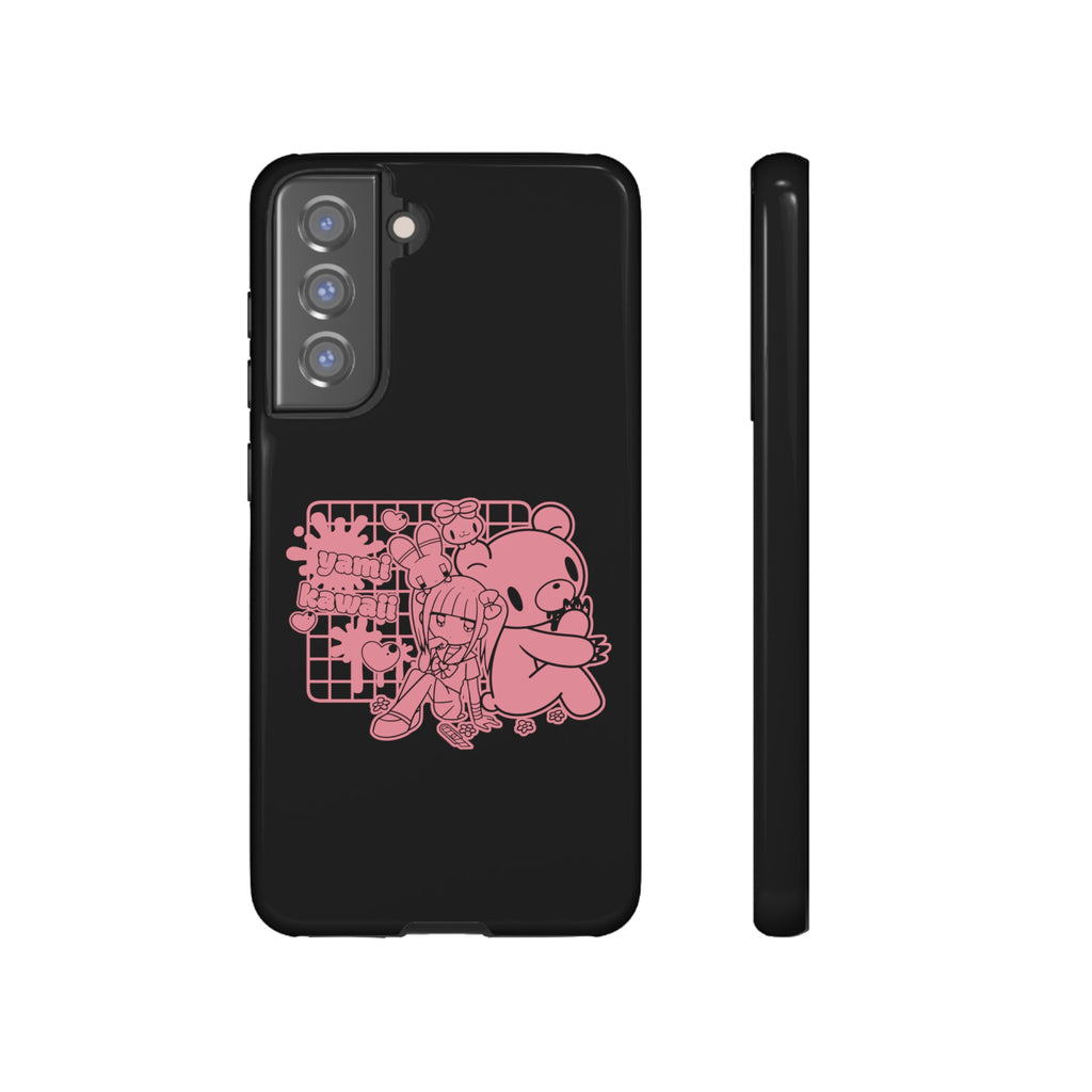 Menherachan X Gloomy Bear Yami Kawaii Phone Case