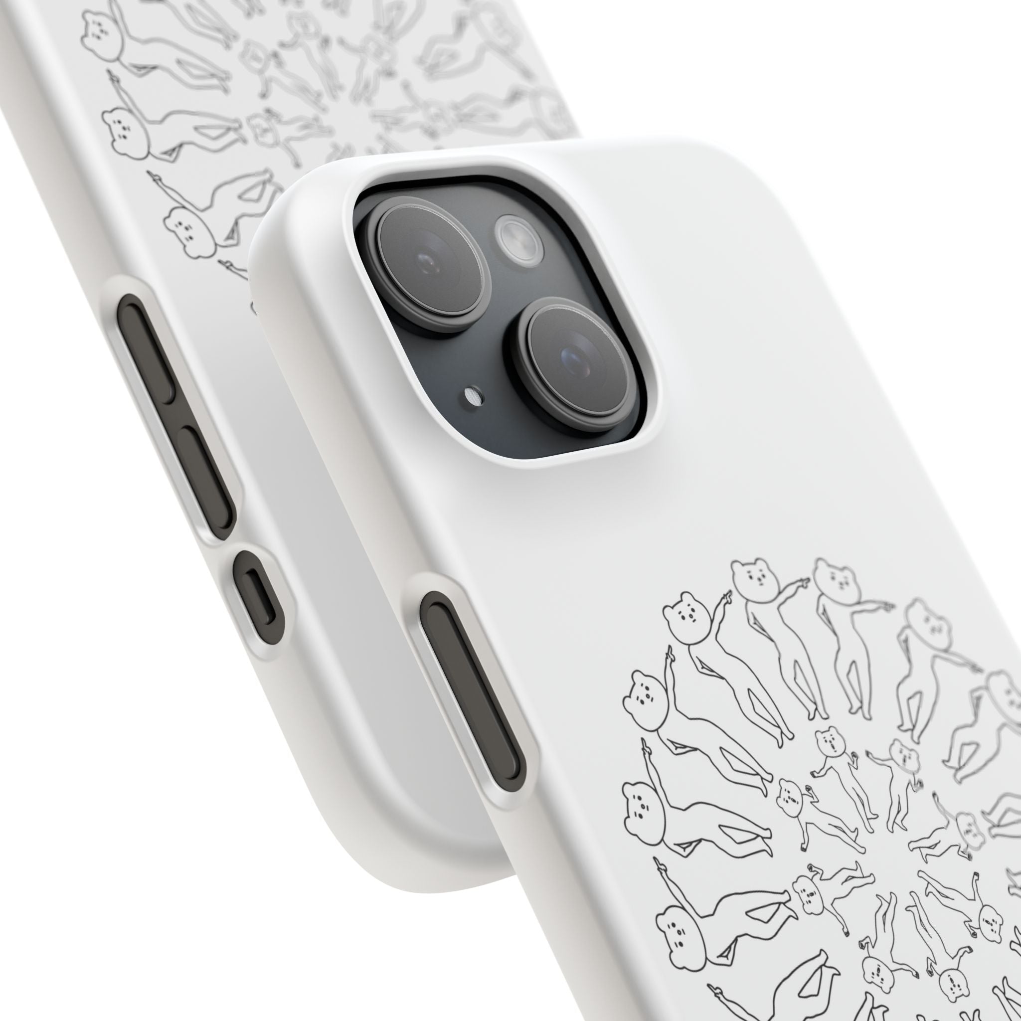 Betakkuma Swirl Pattern Phone Case