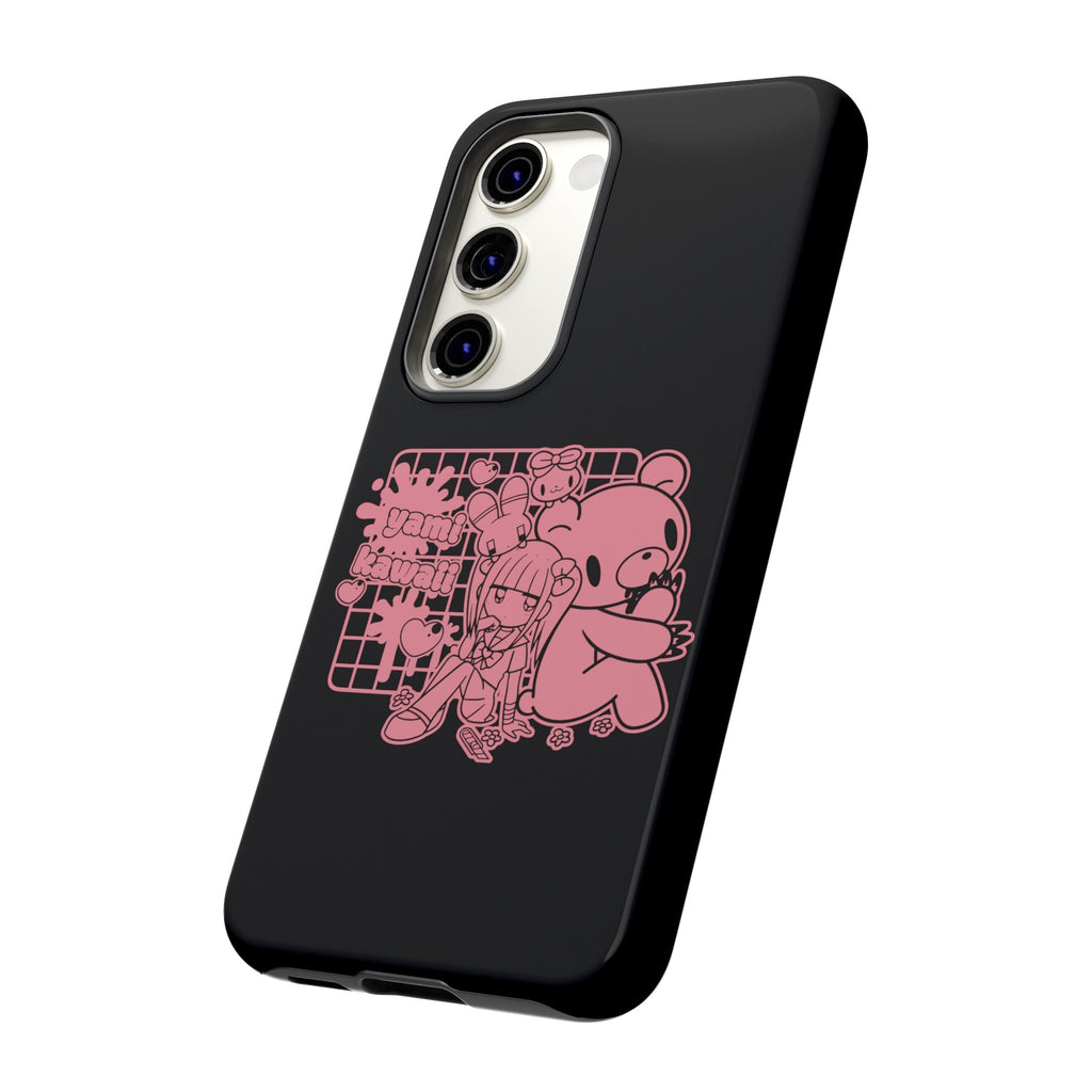 Menherachan X Gloomy Bear Yami Kawaii Phone Case