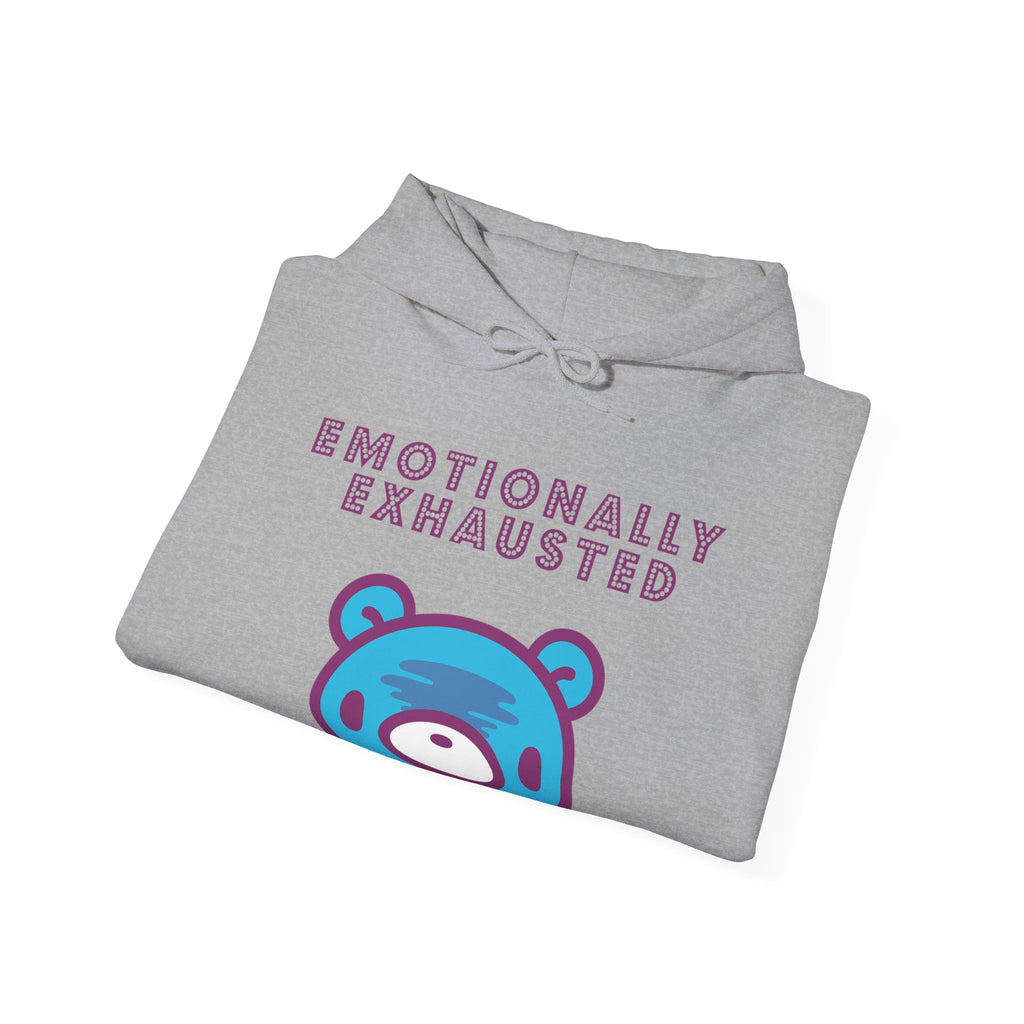 Emotionally Exhausted Gloomy  Hoodie