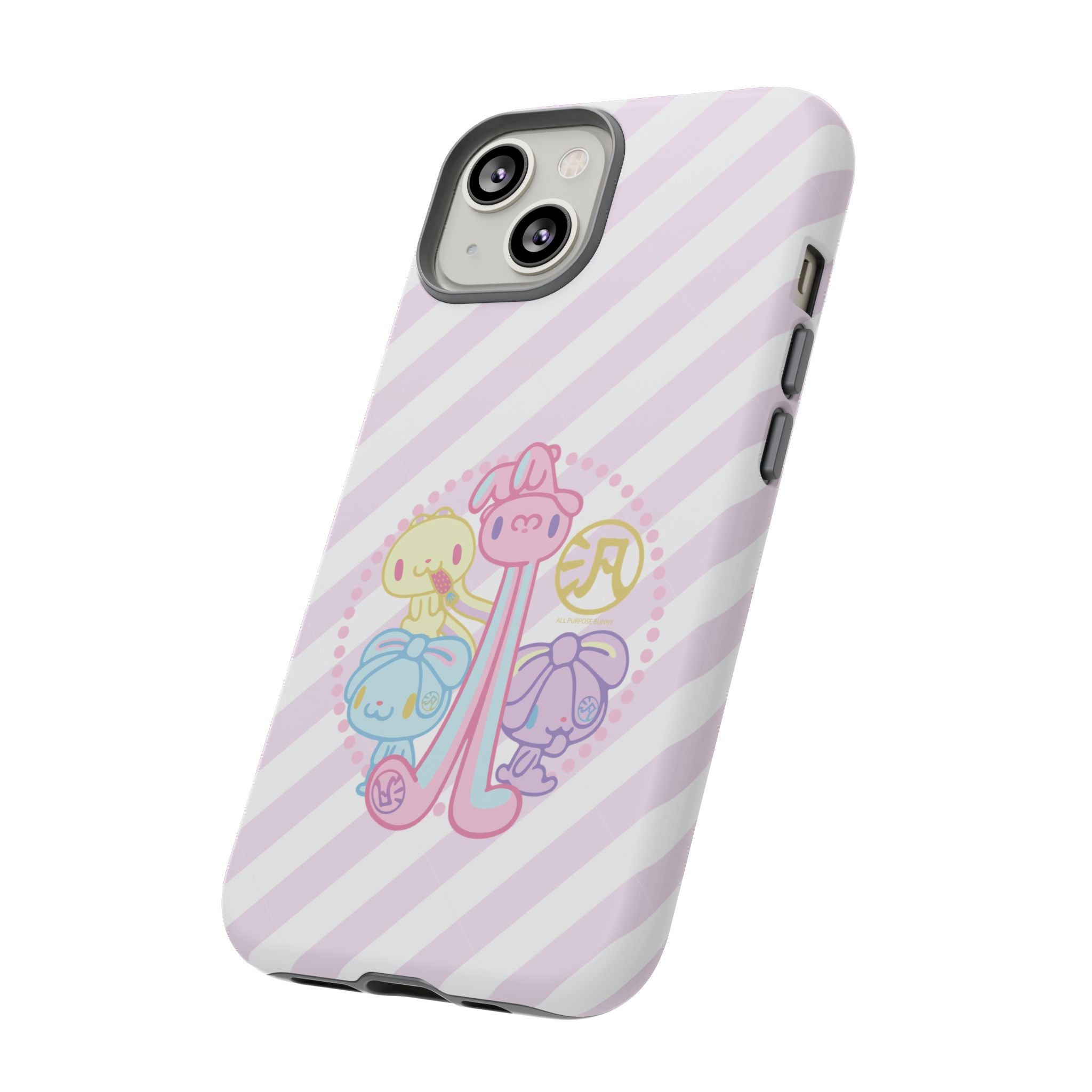 All Purpose Bunny Group Pastel Phone Case