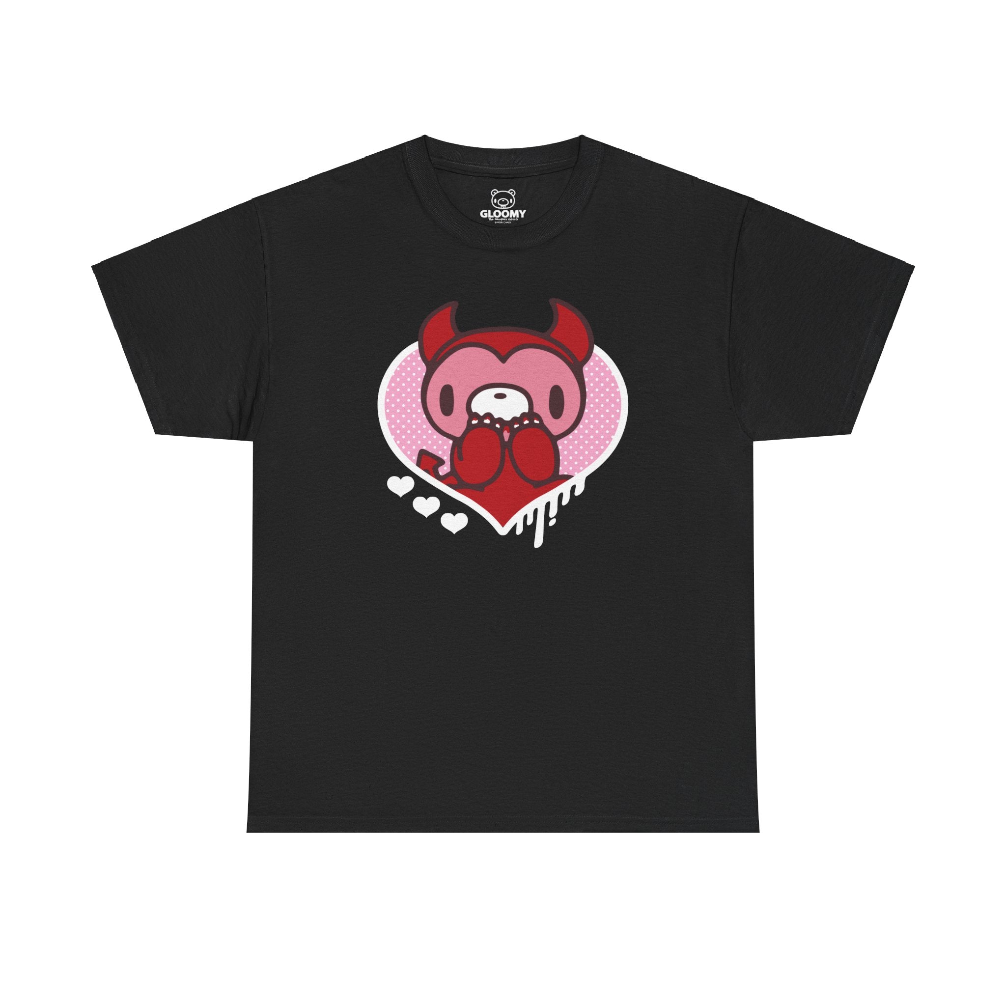 Valentine's Day Devil Gloomy Bear Tee