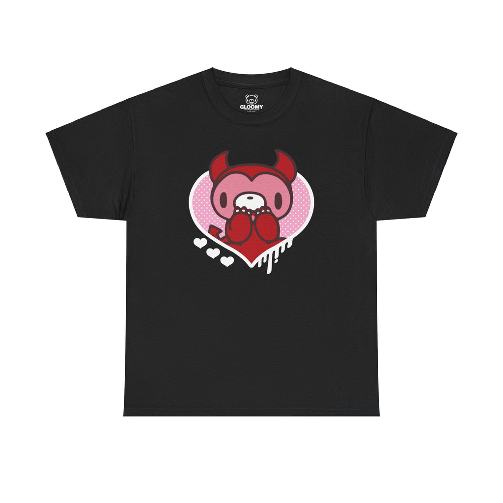 Valentine's Day Devil Gloomy Bear Tee