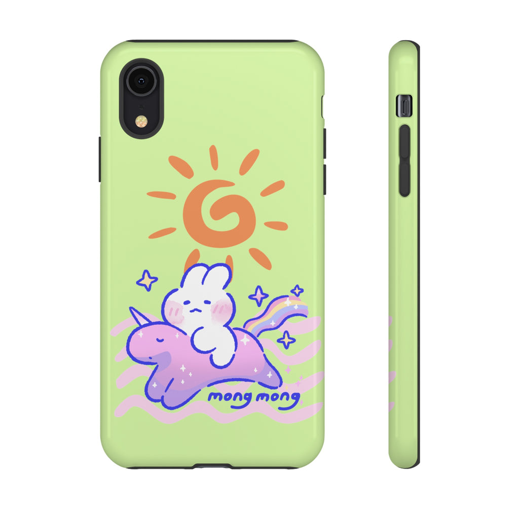 Lovely Mong Mong Ride a Unicorn Phone Case