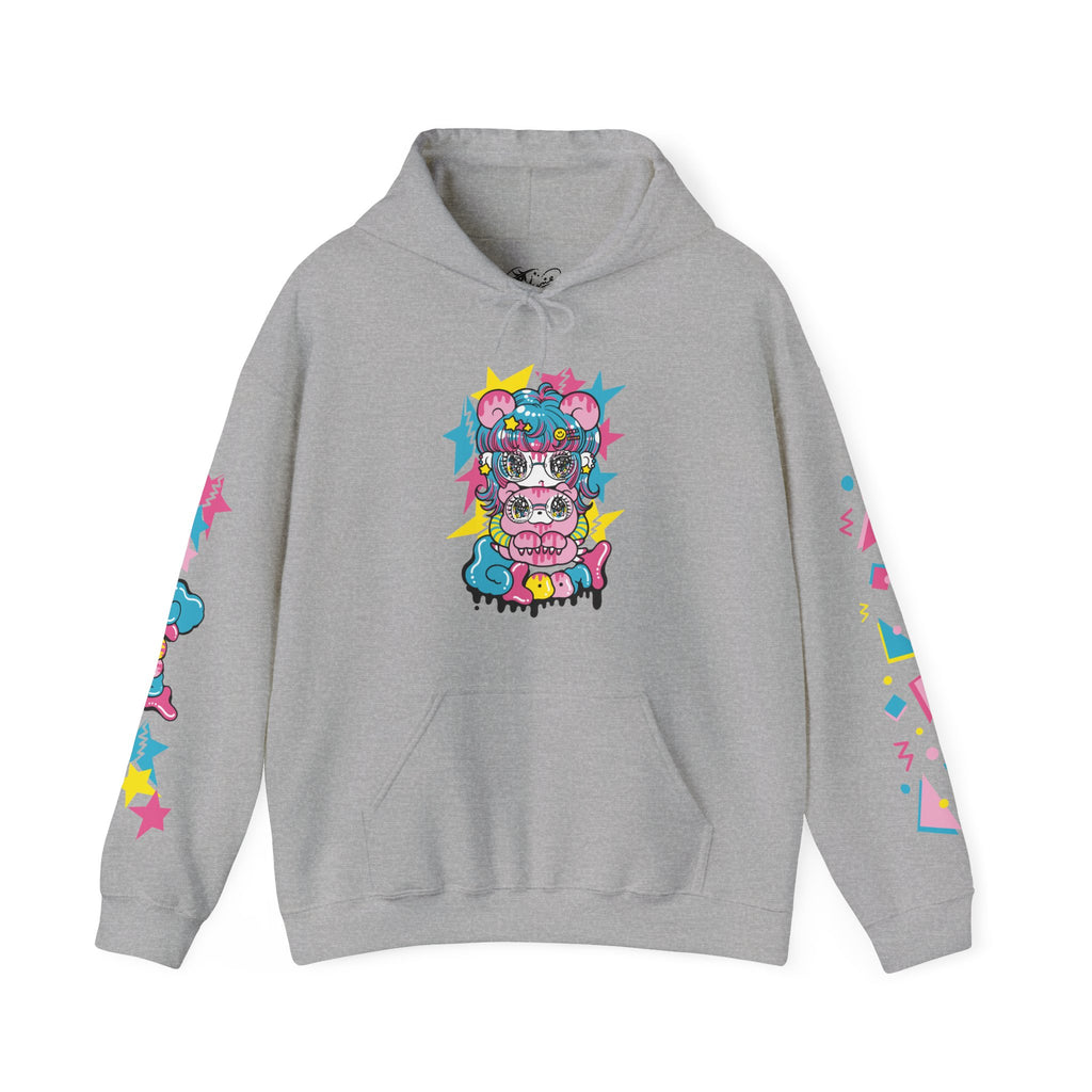 YURIE SEKIYA X GLOOMY BEAR🌟STARRY GAL Unisex Hooded Sweatshirt