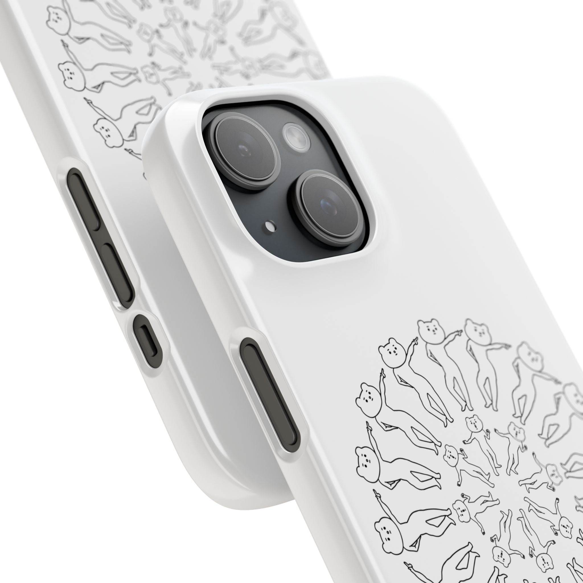 Betakkuma Swirl Pattern Phone Case