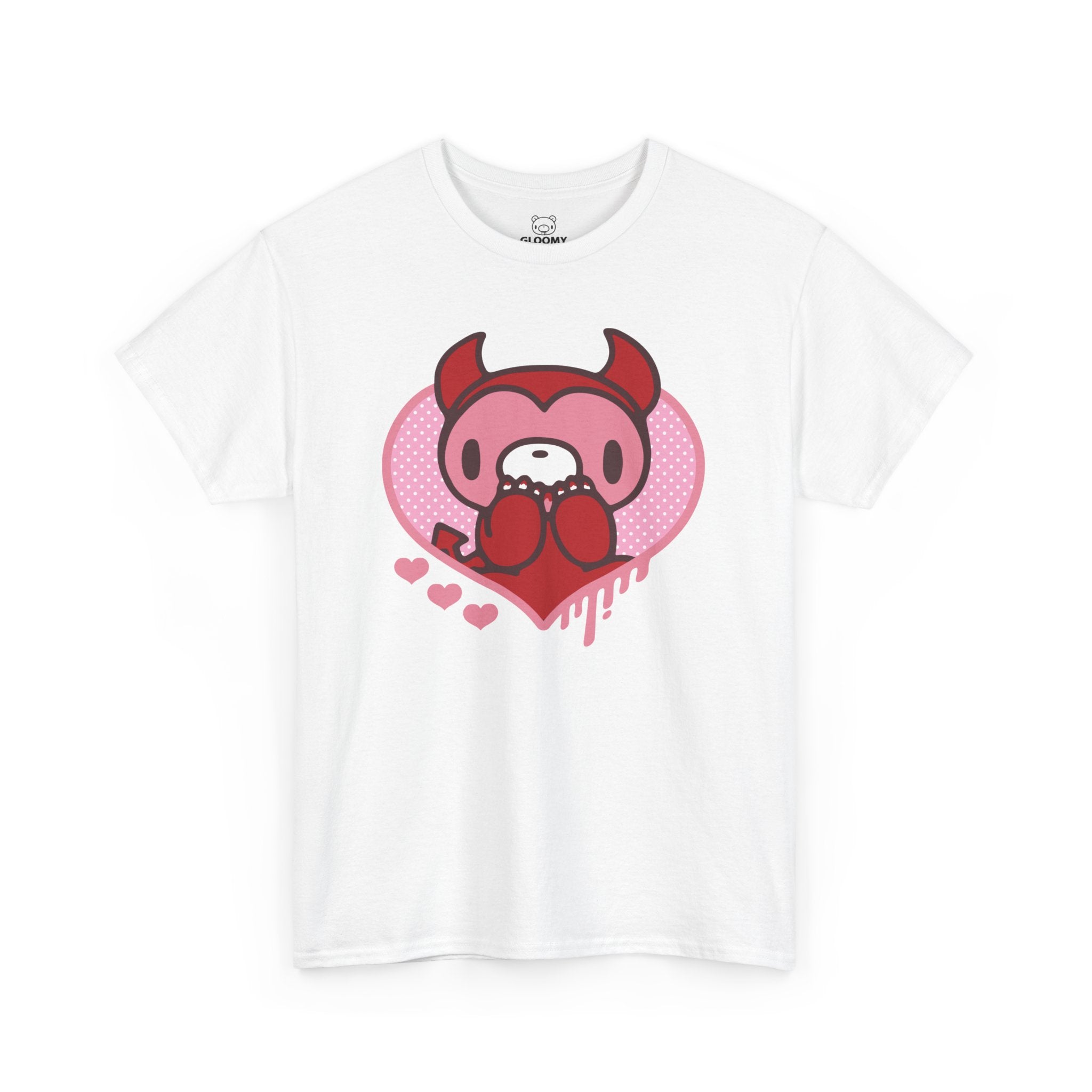 Valentine's Day Devil Gloomy Bear Tee