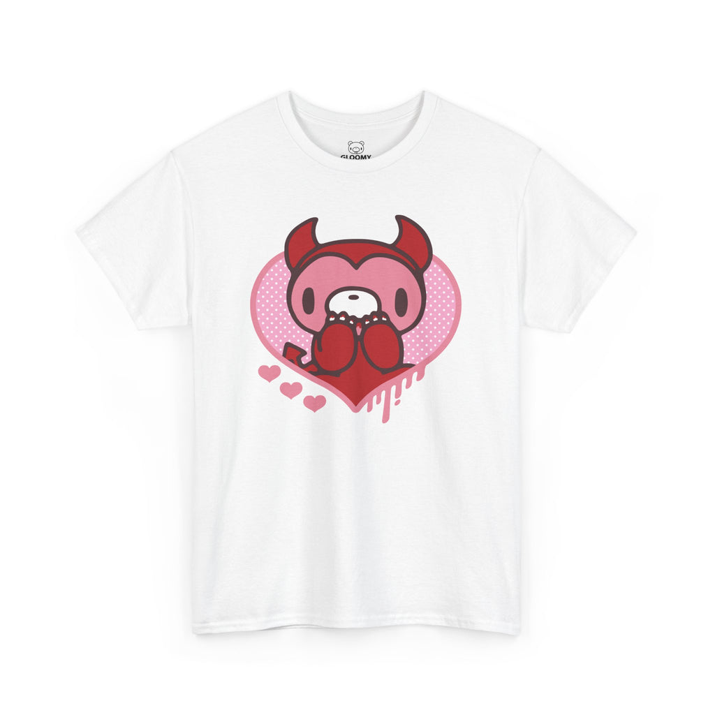 Valentine's Day Devil Gloomy Bear Tee