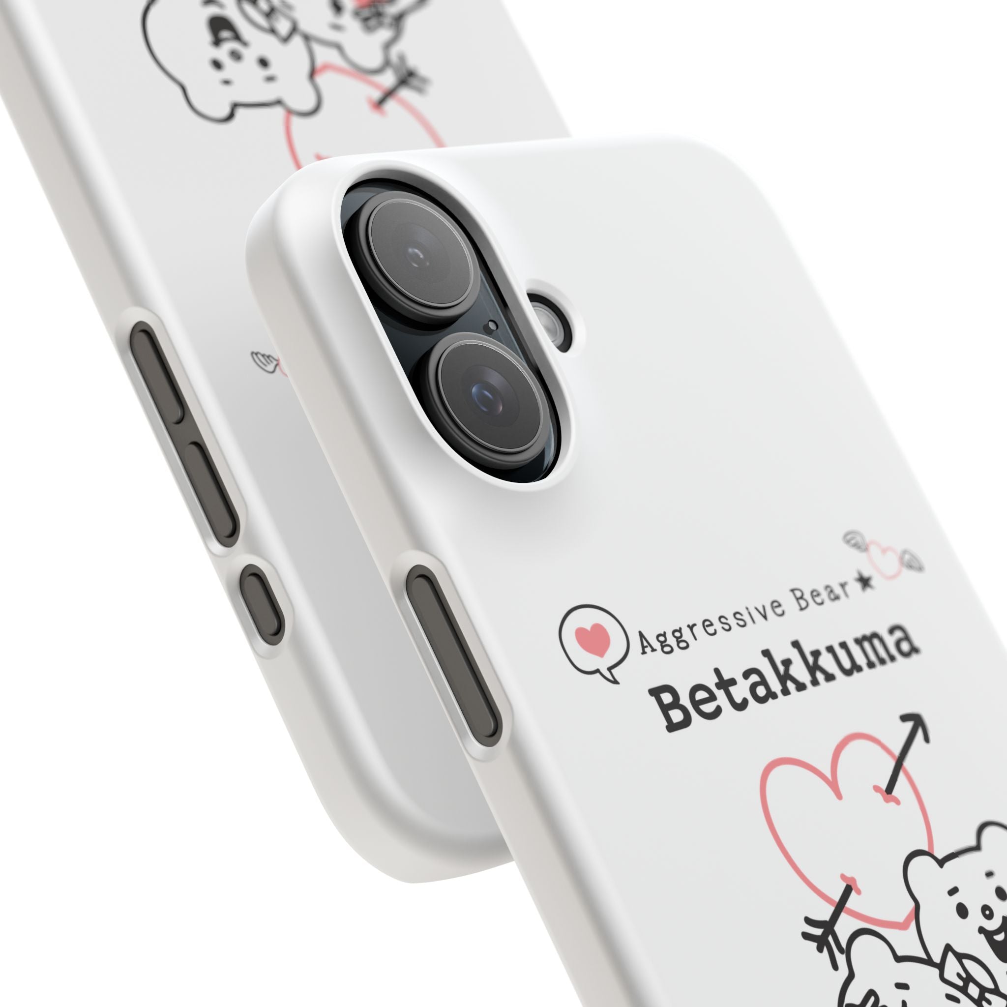 Betakkuma Arrow Heart Phone Case