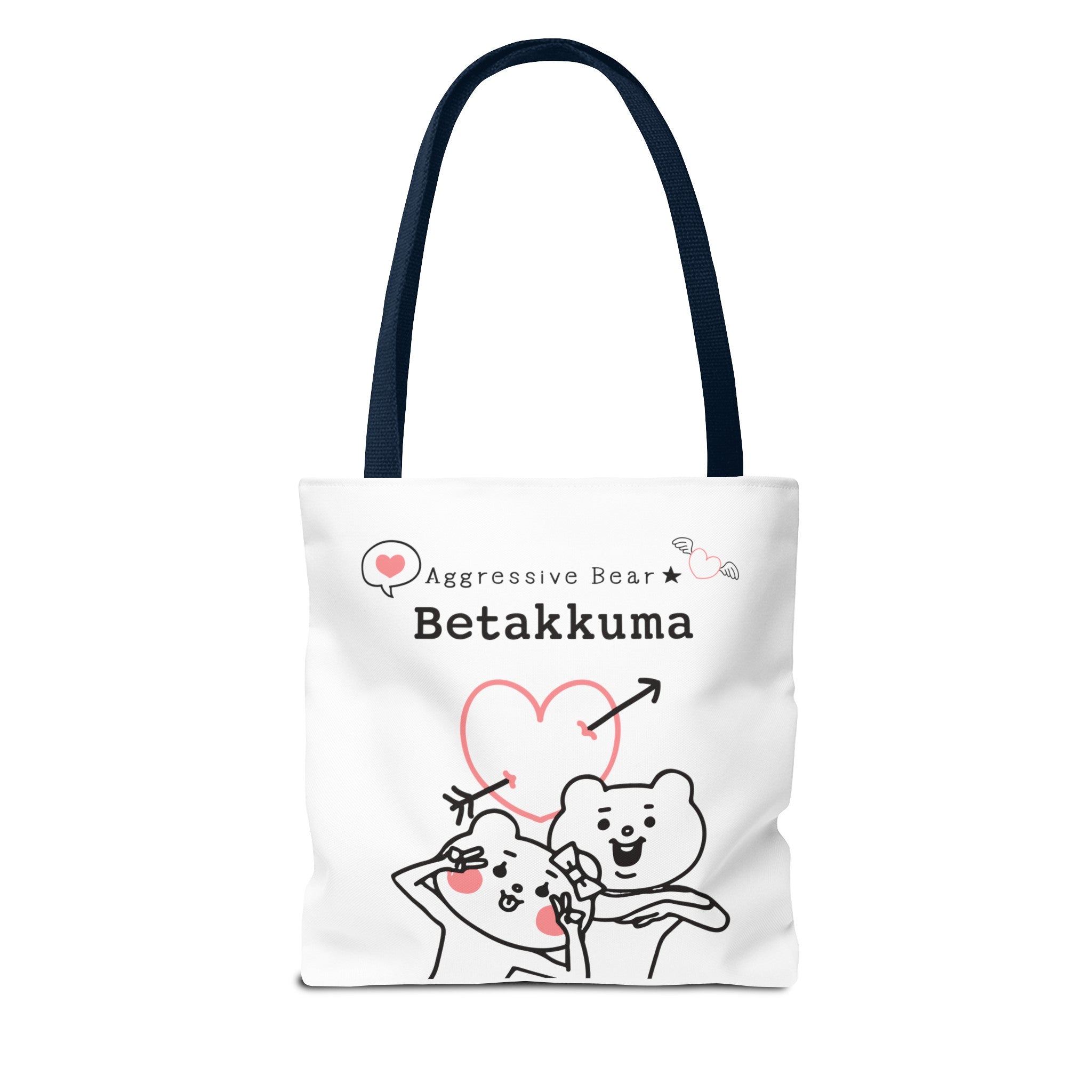 Betakkuma Arrow Heart Tote Bag
