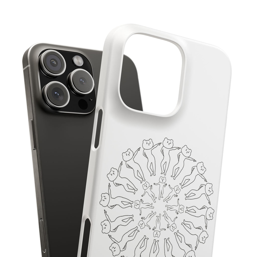 Betakkuma Swirl Pattern Phone Case