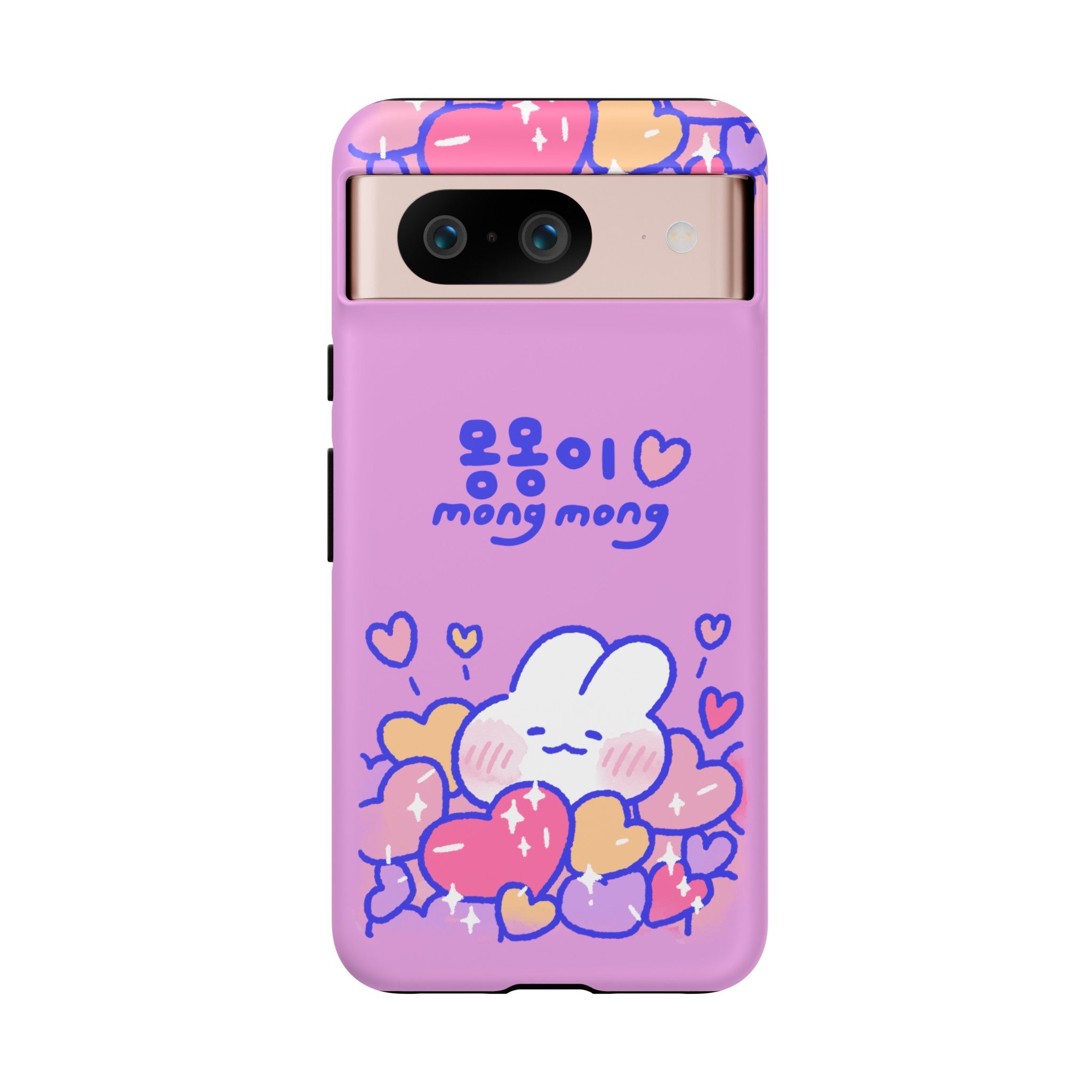 Lovely Mong Mong Heart Bath Phone Case