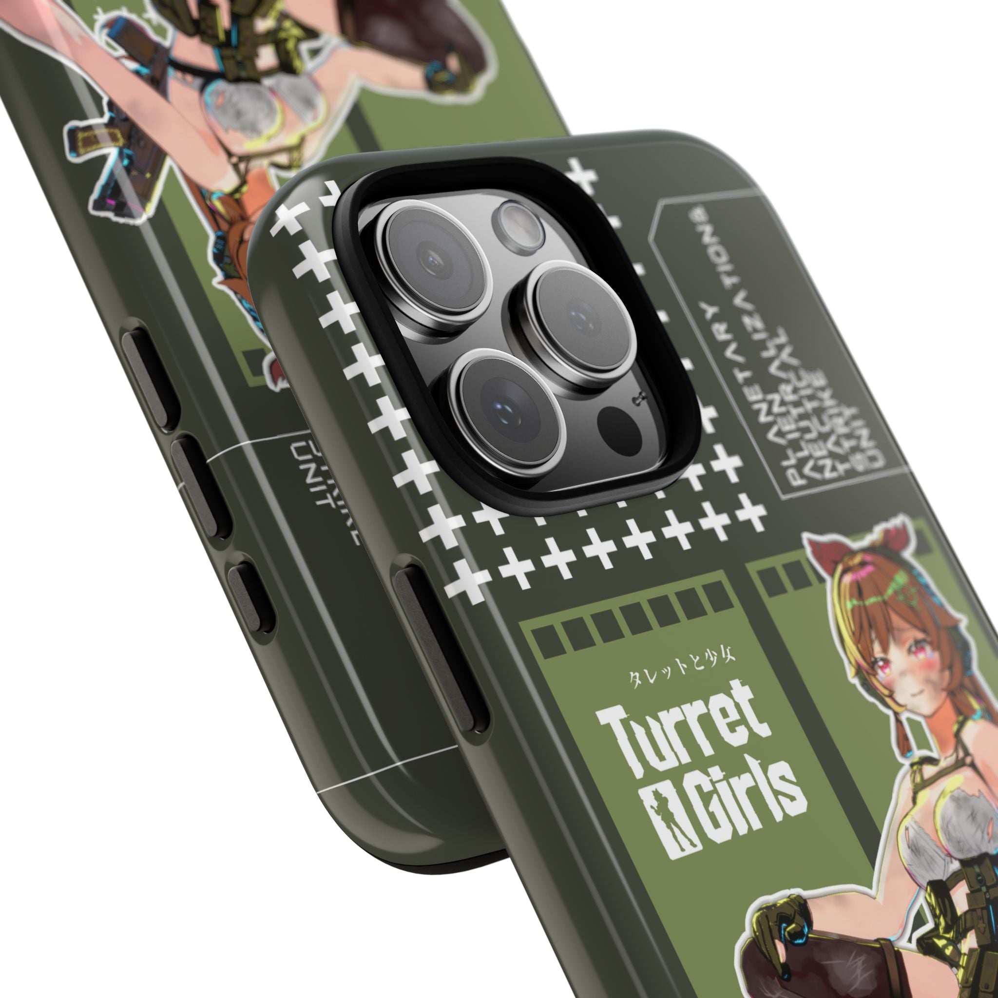 タレットガールズ - ぼろぼろのスマホケース