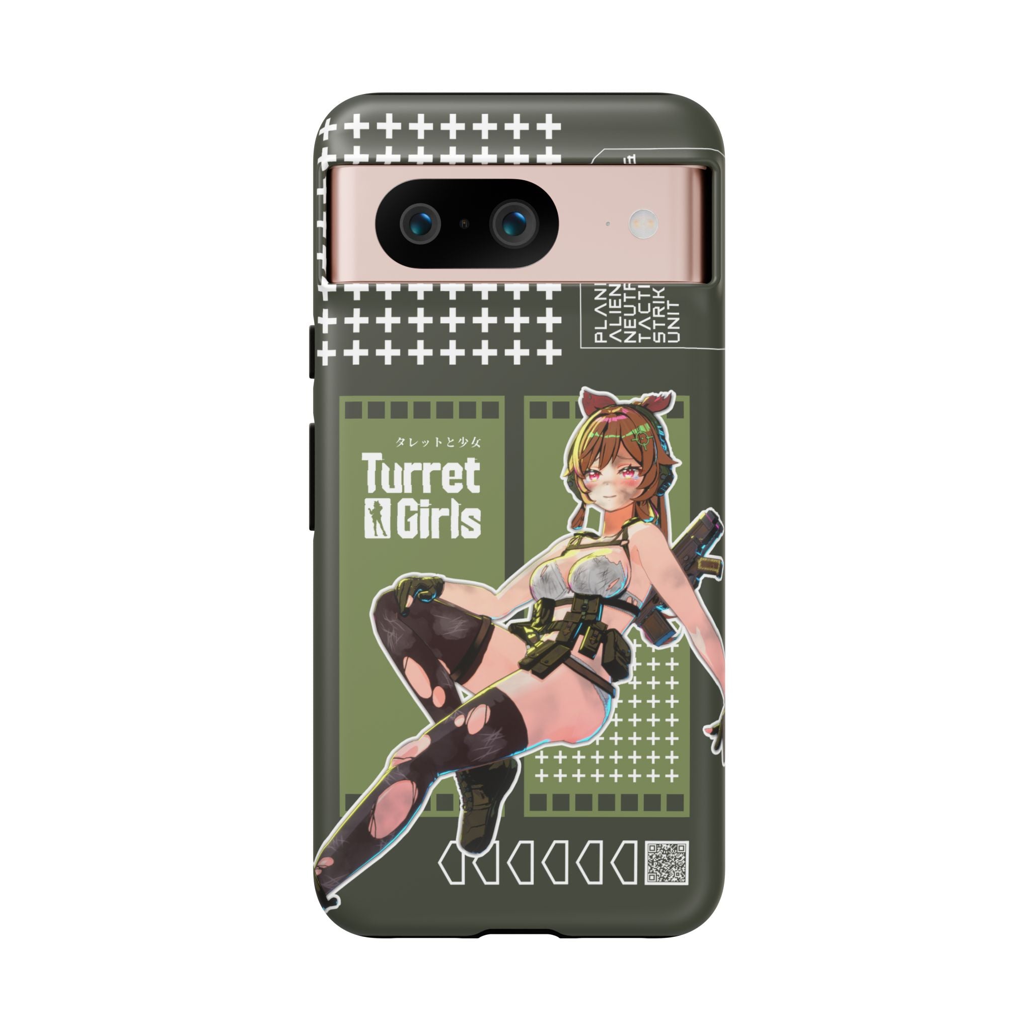 タレットガールズ - ぼろぼろのスマホケース