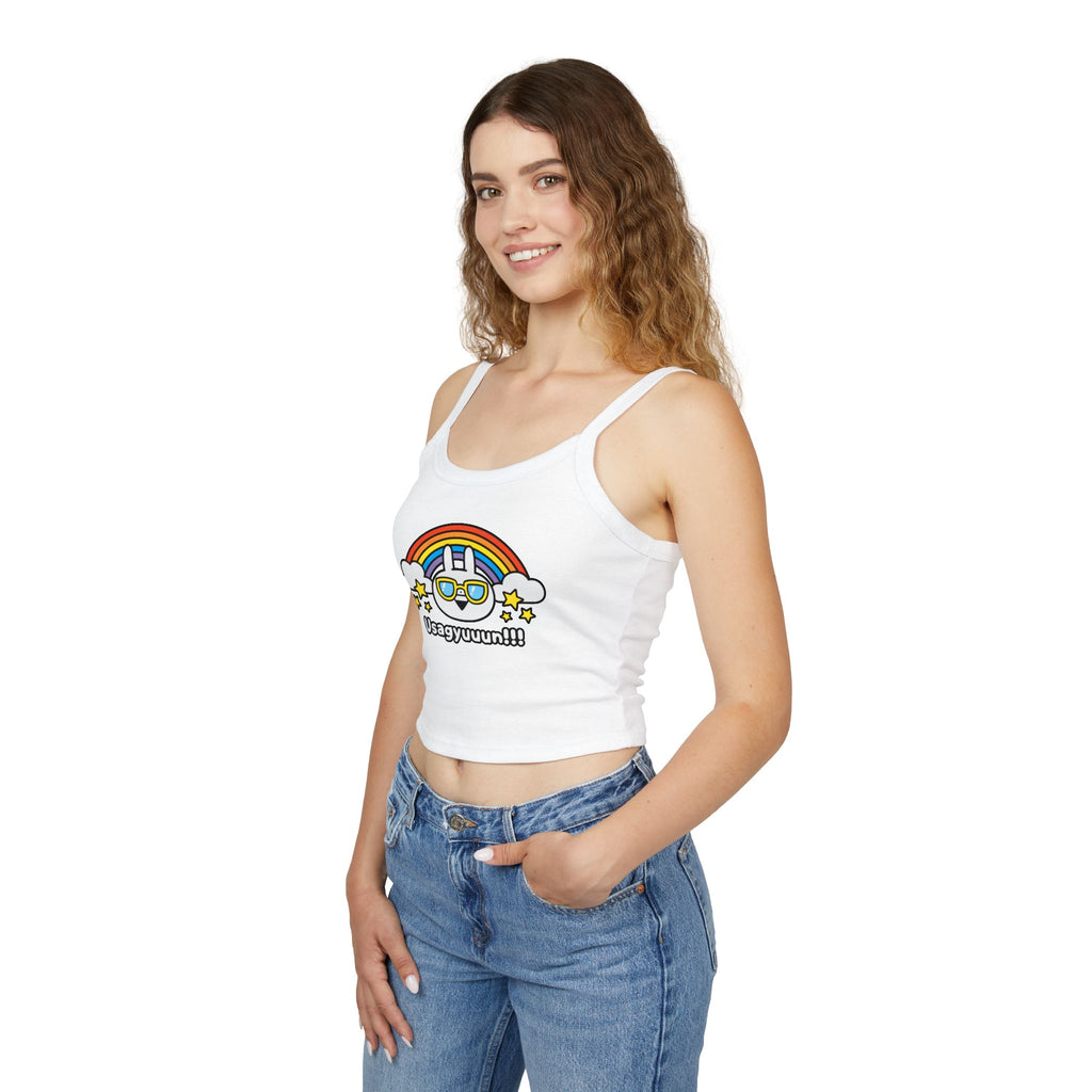 Usagyuuun Spaghetti Strap Tank Top