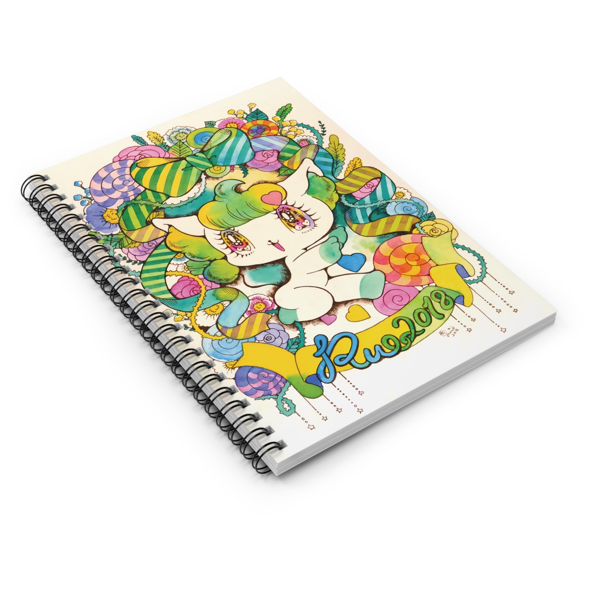 RUE 2018 PEROPERO - Ruled Line Spiral Notebook WIP