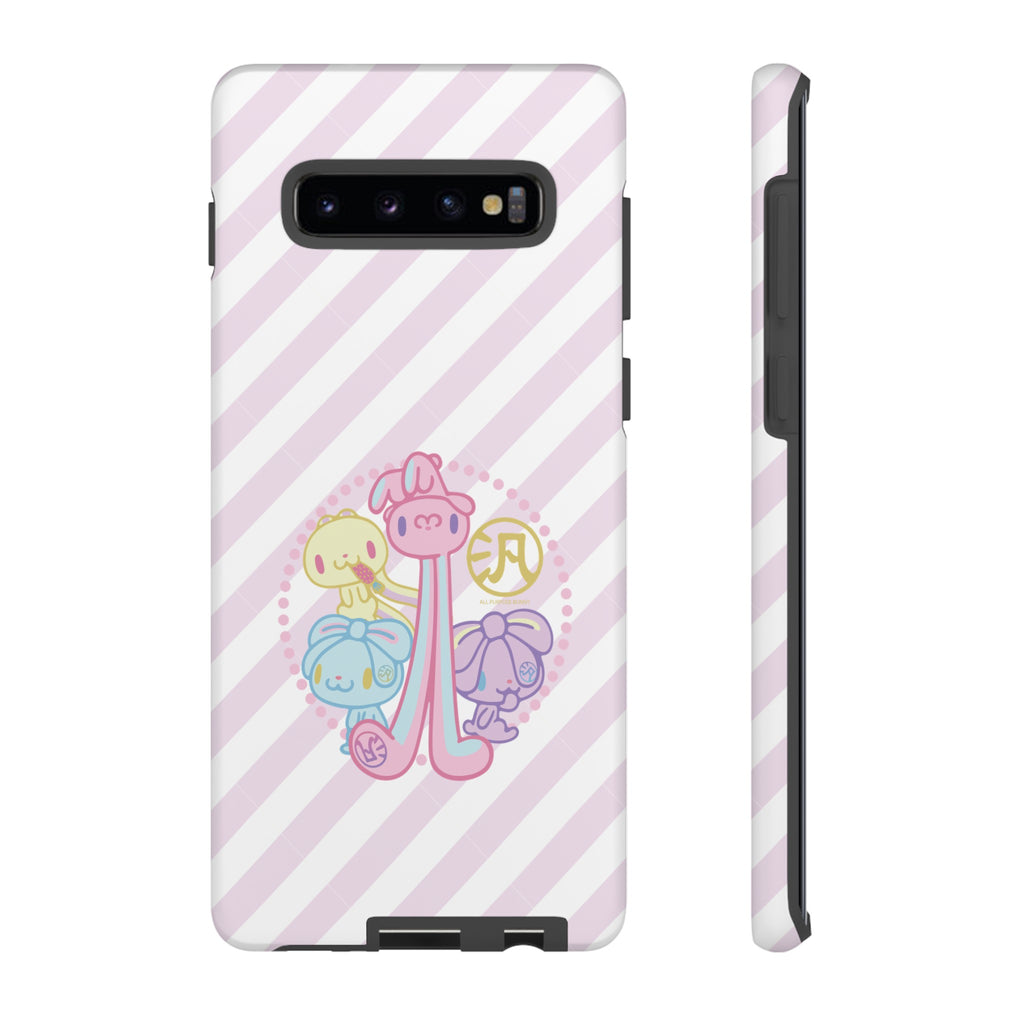 All Purpose Bunny Group Pastel Phone Case