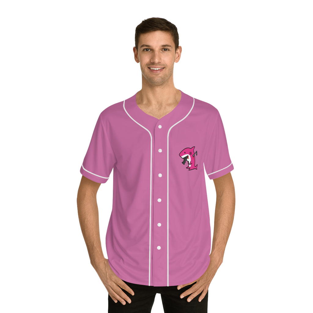 Pink Slitgill Baseball Jersey (AOP)