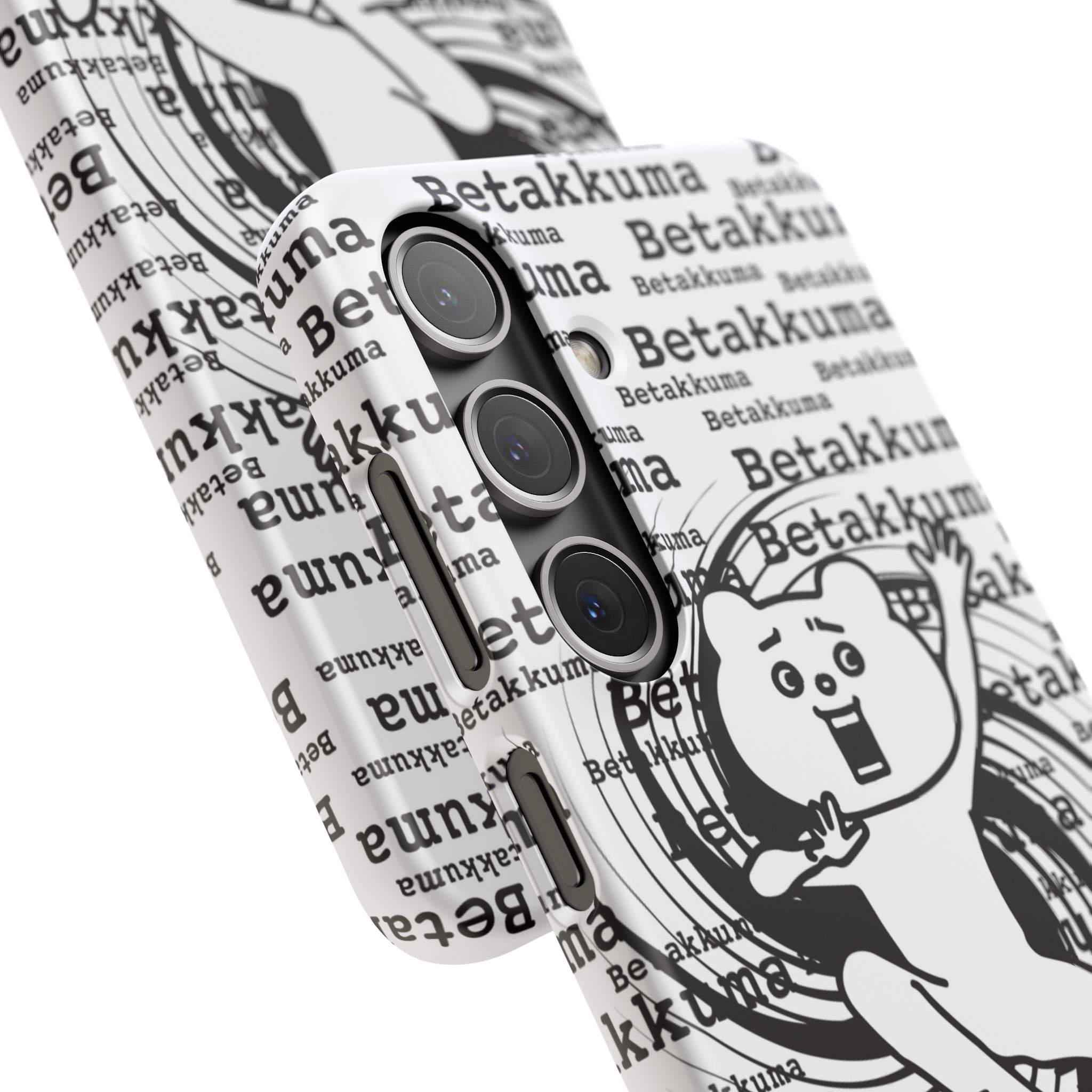 Betakkuma Swirl Pattern Phone Case