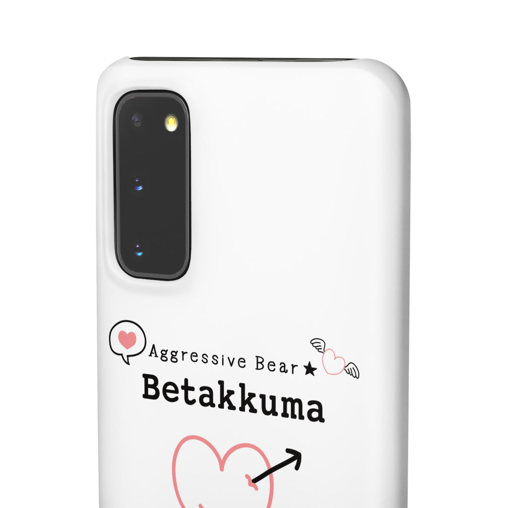Betakkuma Arrow Heart Phone Case
